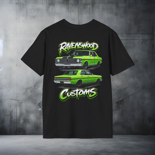 Ravenswood Customs Grinch Green XY Falcon Classic Car T-Shirt