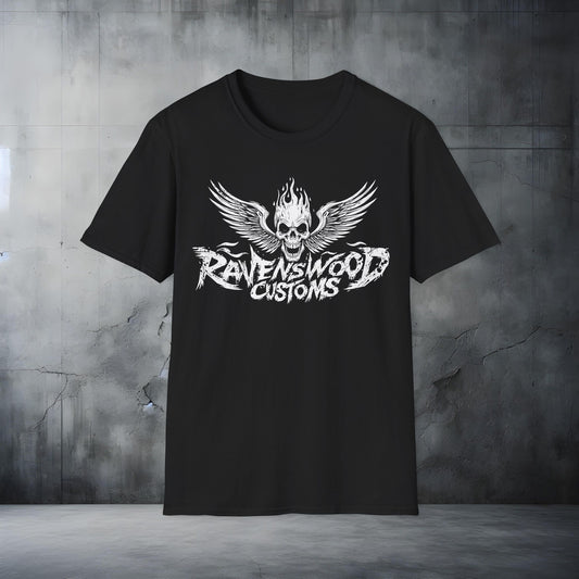 Ravenswood Customs Skull Wings T-Shirt 3