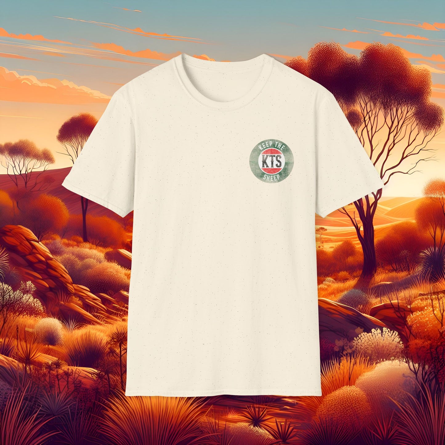 Keep the Sheep #keepthesheep Unisex Softstyle T-Shirt - Bold Graphic Tee for Keep the Sheep movement