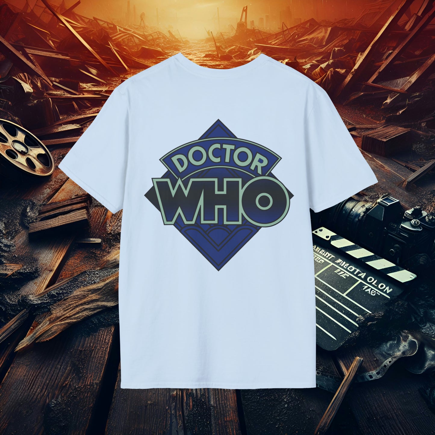 Dr Who Unisex Softstyle T-Shirt