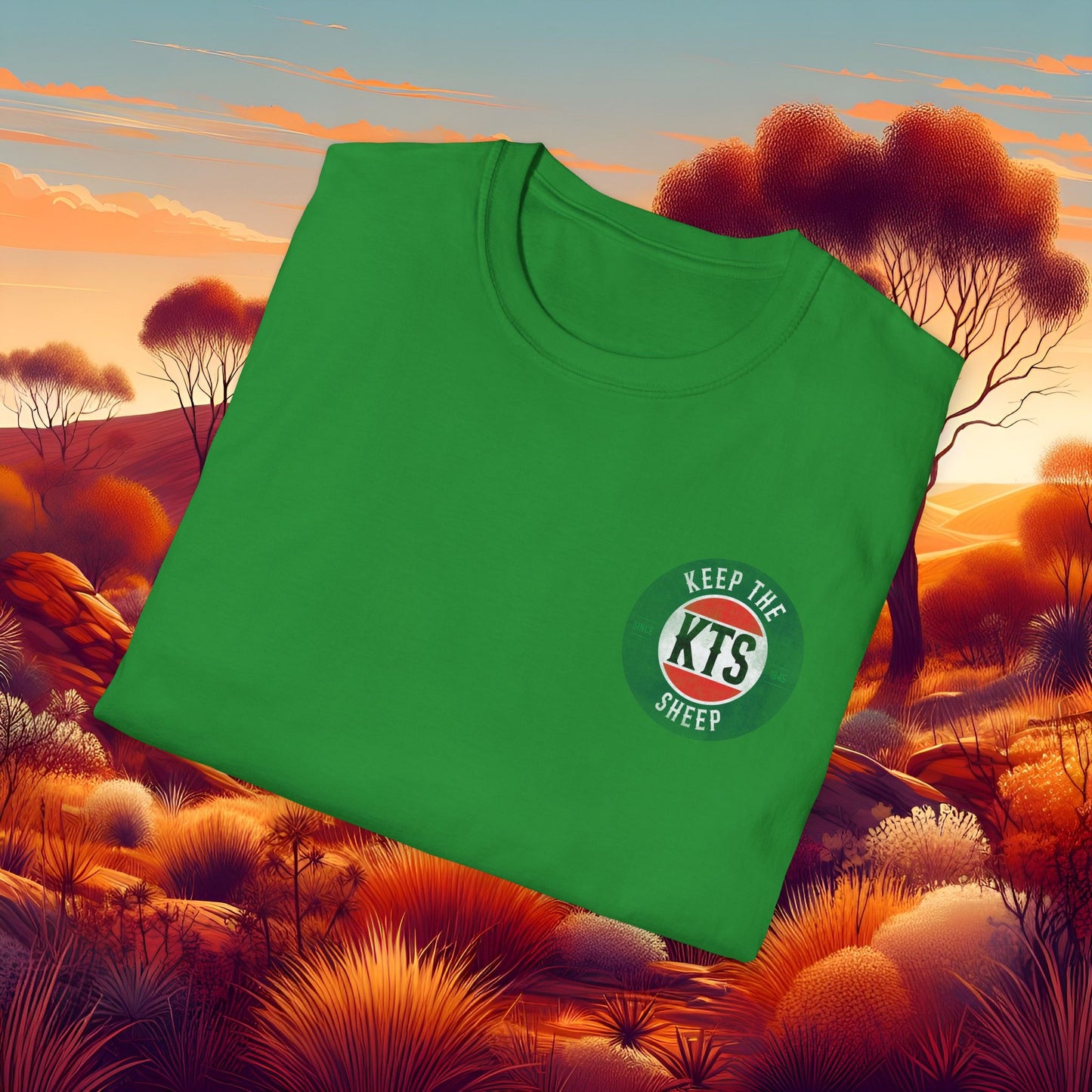 Keep the Sheep #keepthesheep Unisex Softstyle T-Shirt - Bold Graphic Tee for Keep the Sheep movement