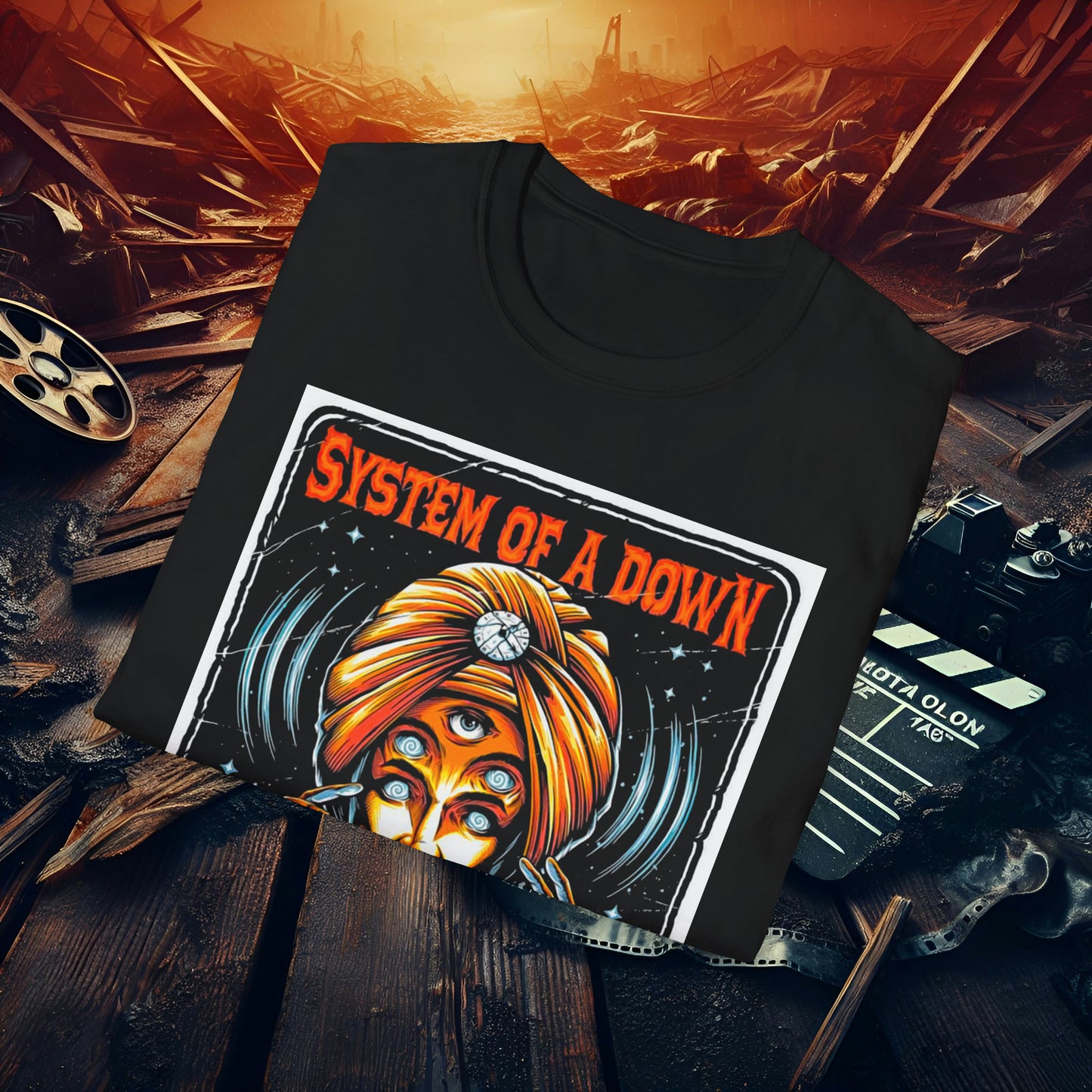 System of a Down Unisex Softstyle T-Shirt