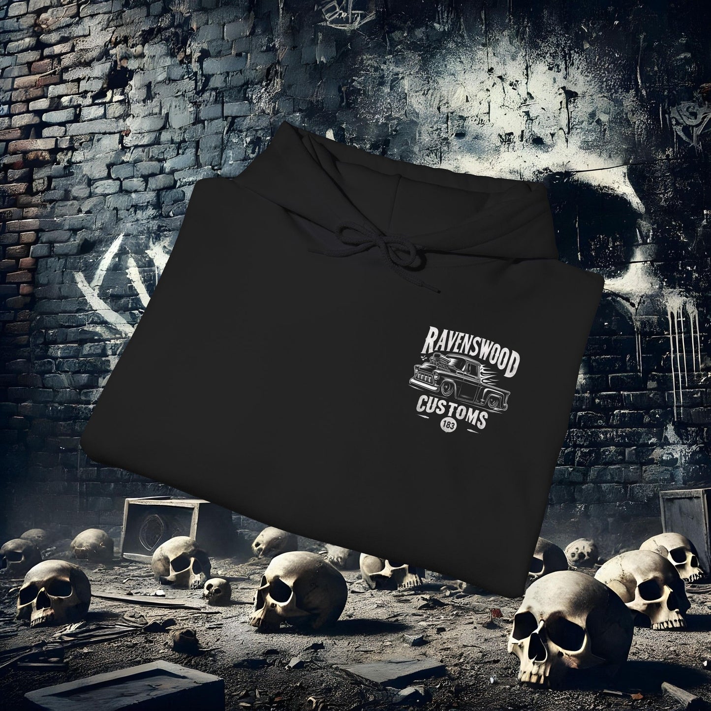 Ravenswood Customs Vintage Apache, Unisex Hooded Sweatshirt
