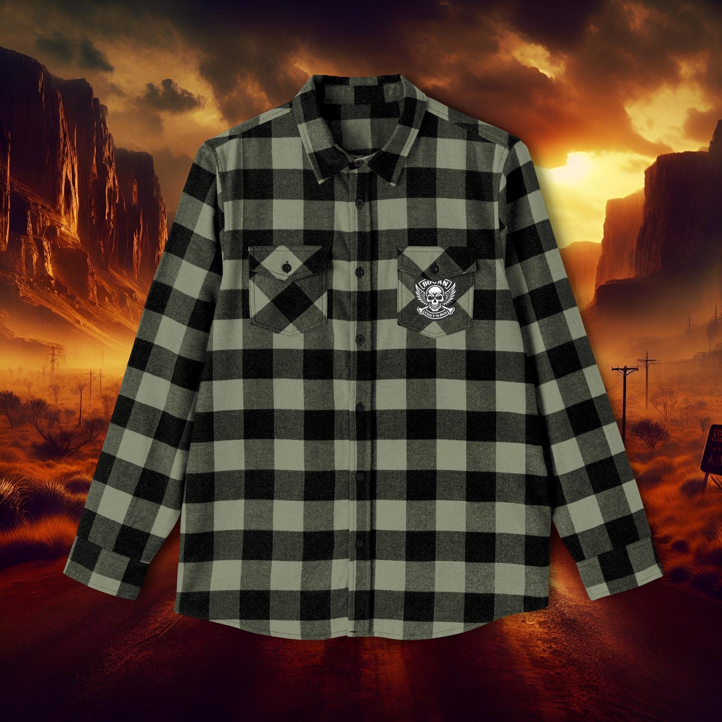 Bogan Customs 1 Unisex Flannel Shirt