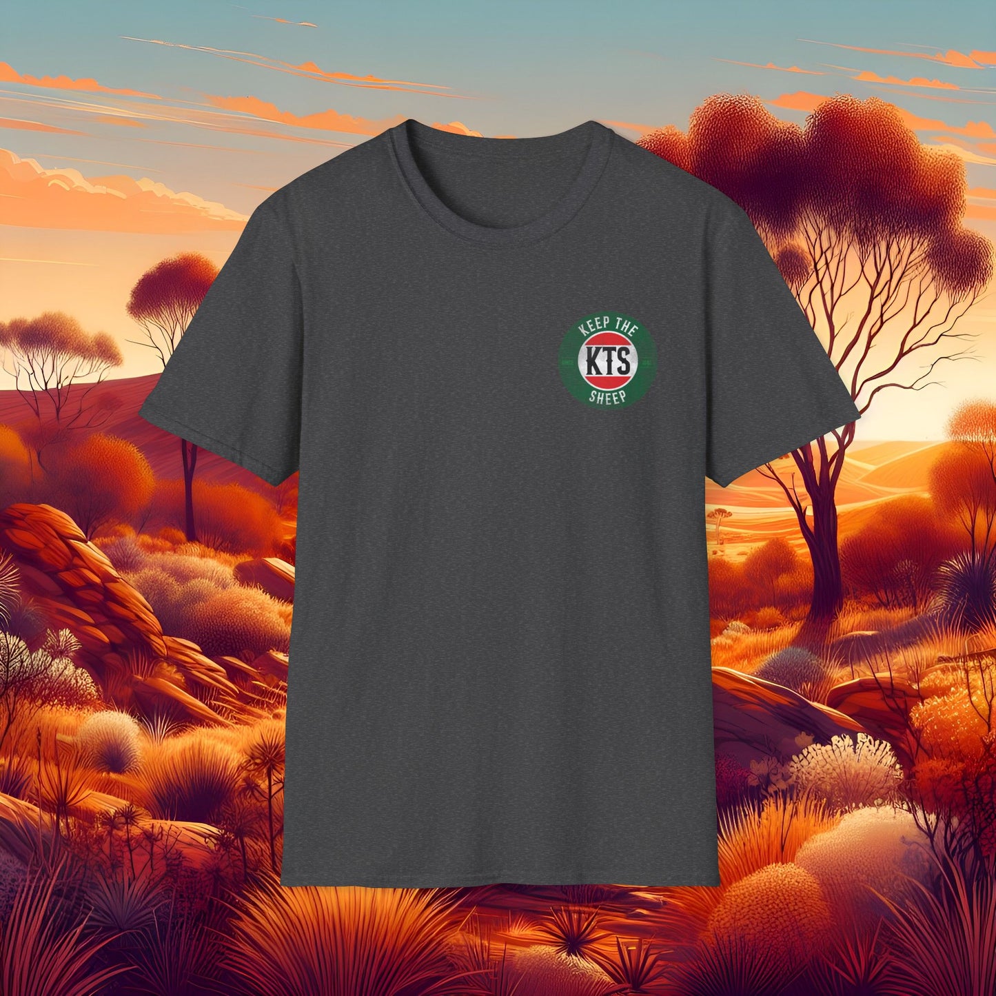 Keep the Sheep #keepthesheep Unisex Softstyle T-Shirt - Bold Graphic Tee for Keep the Sheep movement