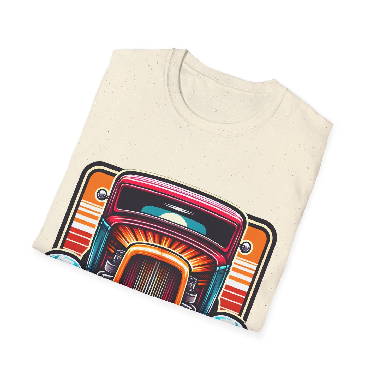 Toon Hot Rod 3 Unisex Softstyle T-Shirt