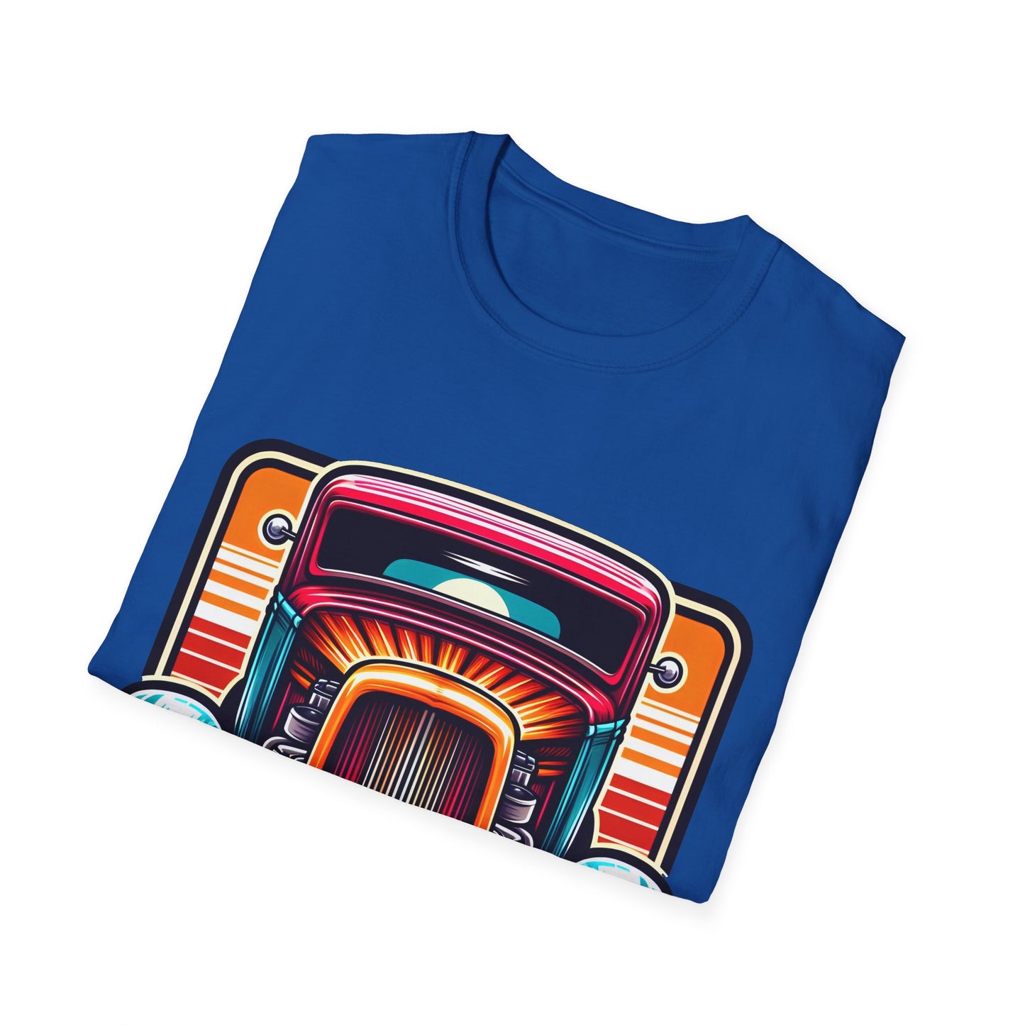 Toon Hot Rod 3 Unisex Softstyle T-Shirt