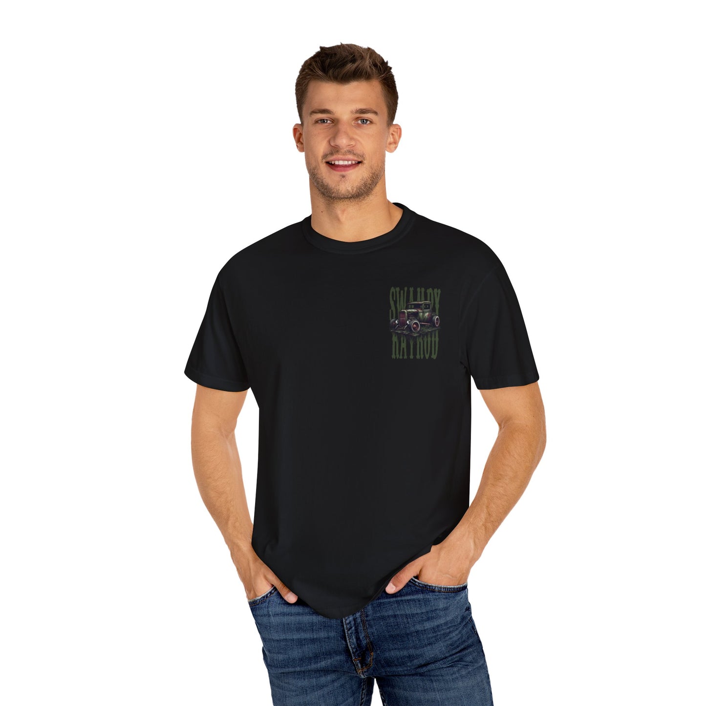 Swampy Rat Rod Unisex Garment-Dyed T-shirt