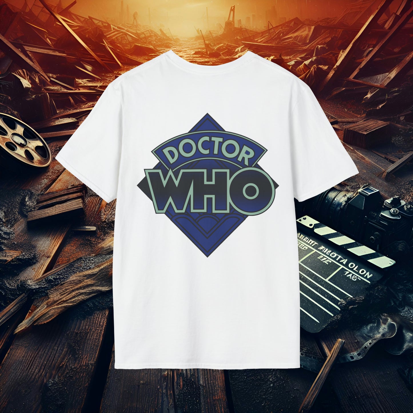 Dr Who Unisex Softstyle T-Shirt