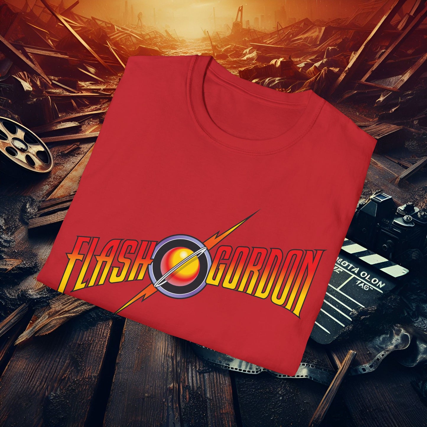 Flash Gordon Unisex Softstyle T-Shirt