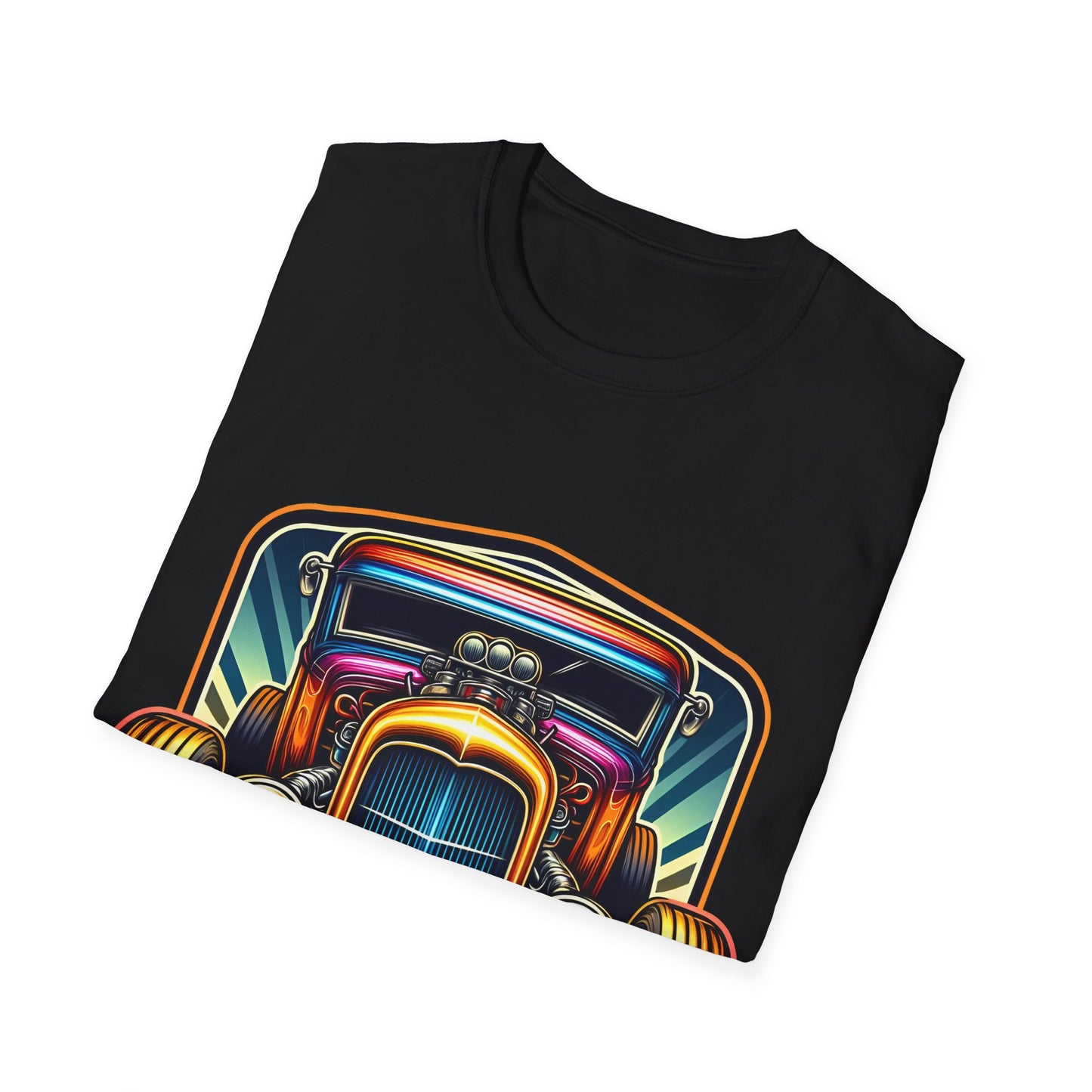 Toon Hot Rod 2 Unisex Softstyle T-Shirt