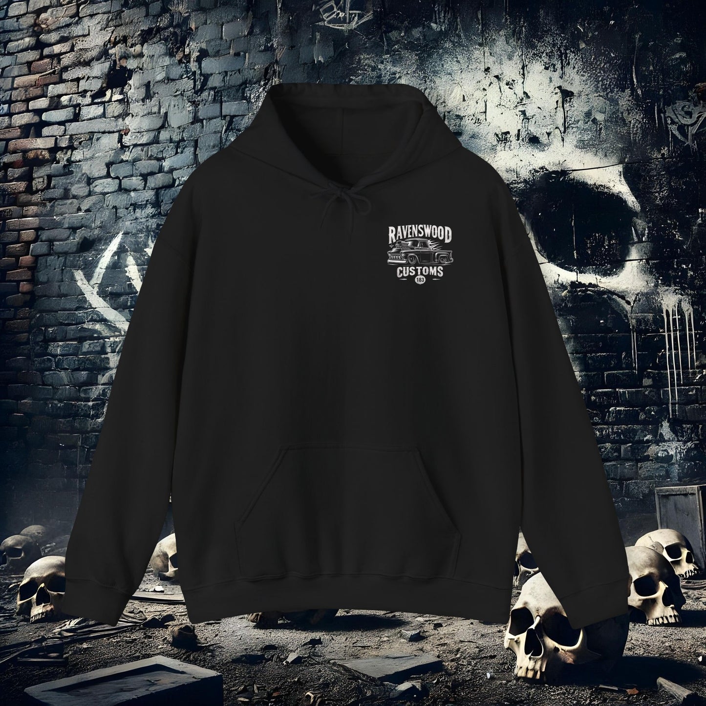 Ravenswood Customs Vintage Apache, Unisex Hooded Sweatshirt