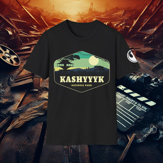 Kashyyyk National Park T-Shirt | Fan Apparel, Unisex Graphic Tee, Sci-Fi Gift, Geeky Fashion, Adventure Shirt