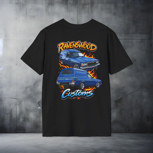 Ravenswood Customs HZ Sandman Panel Van Classic Car T-Shirt