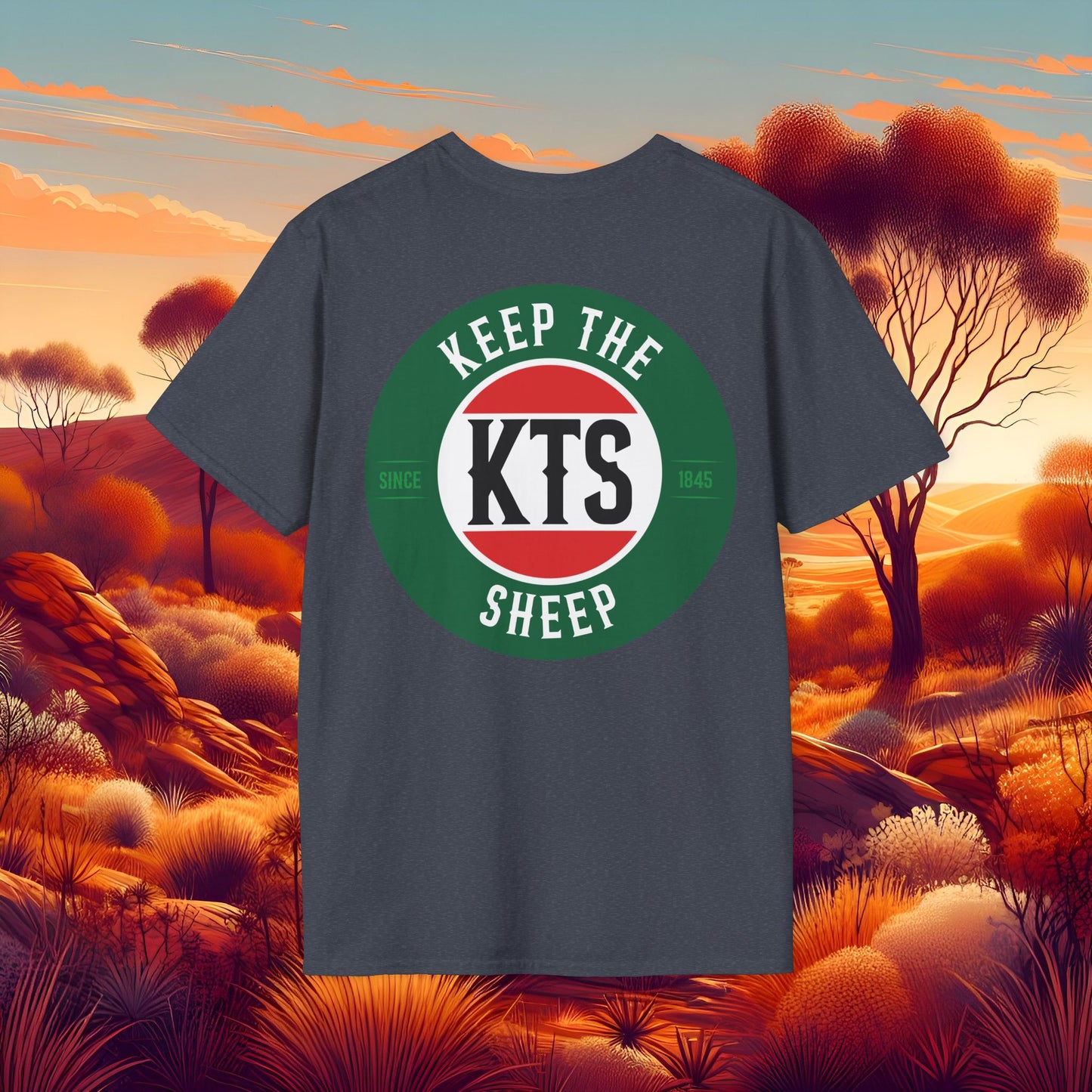 Keep the Sheep #keepthesheep Unisex Softstyle T-Shirt - Bold Graphic Tee for Keep the Sheep movement