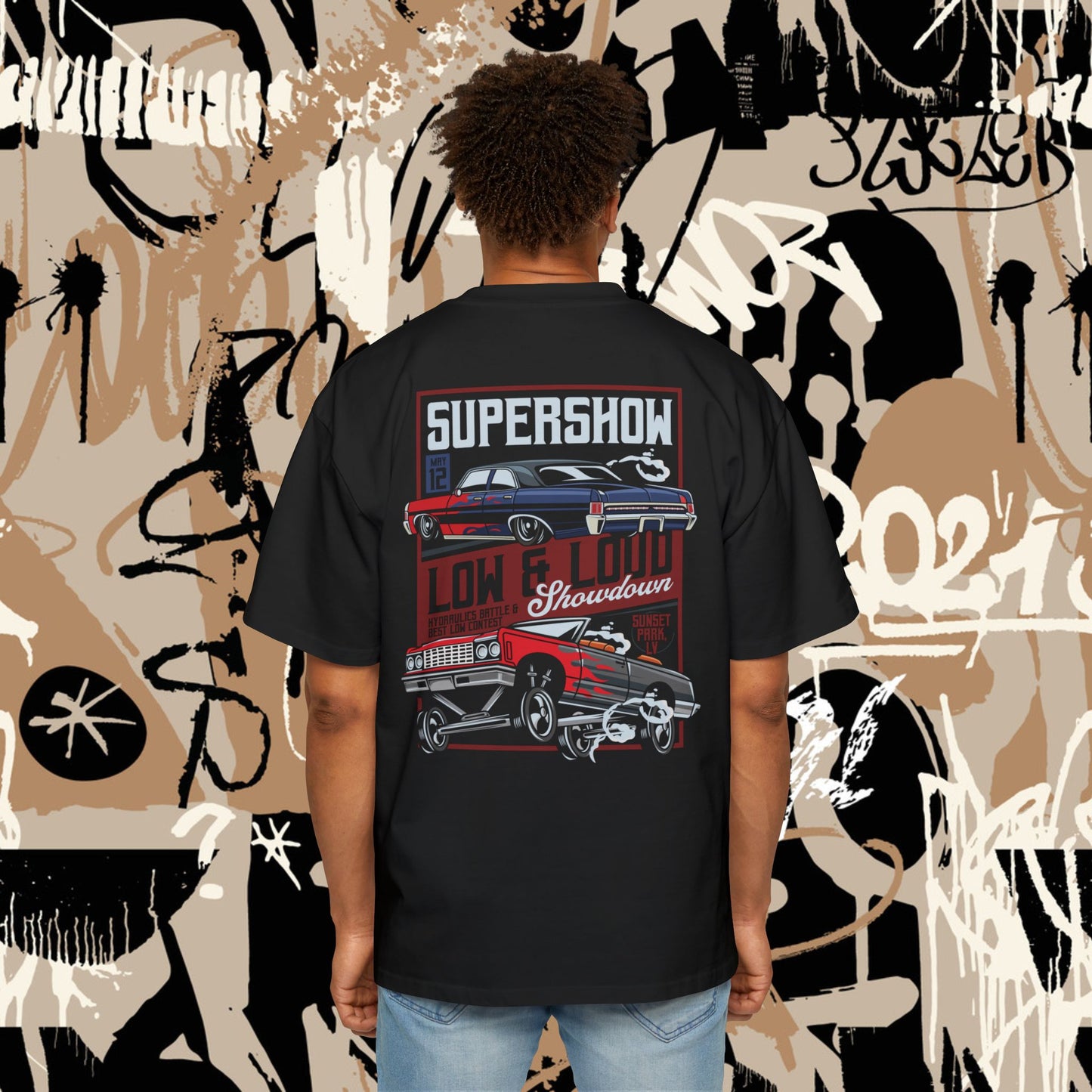 Supershow Men's Heavy Oversized Tee