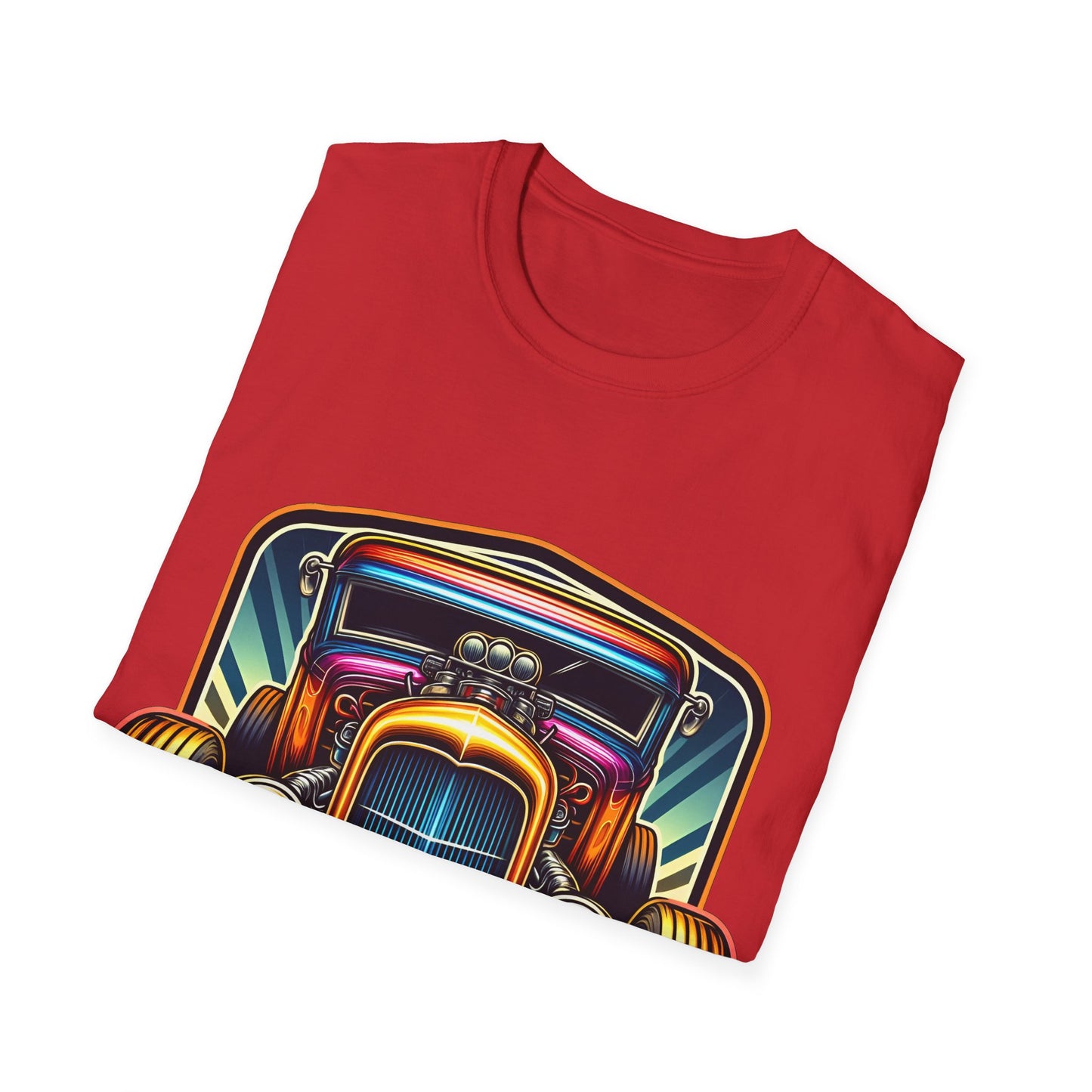 Toon Hot Rod 2 Unisex Softstyle T-Shirt