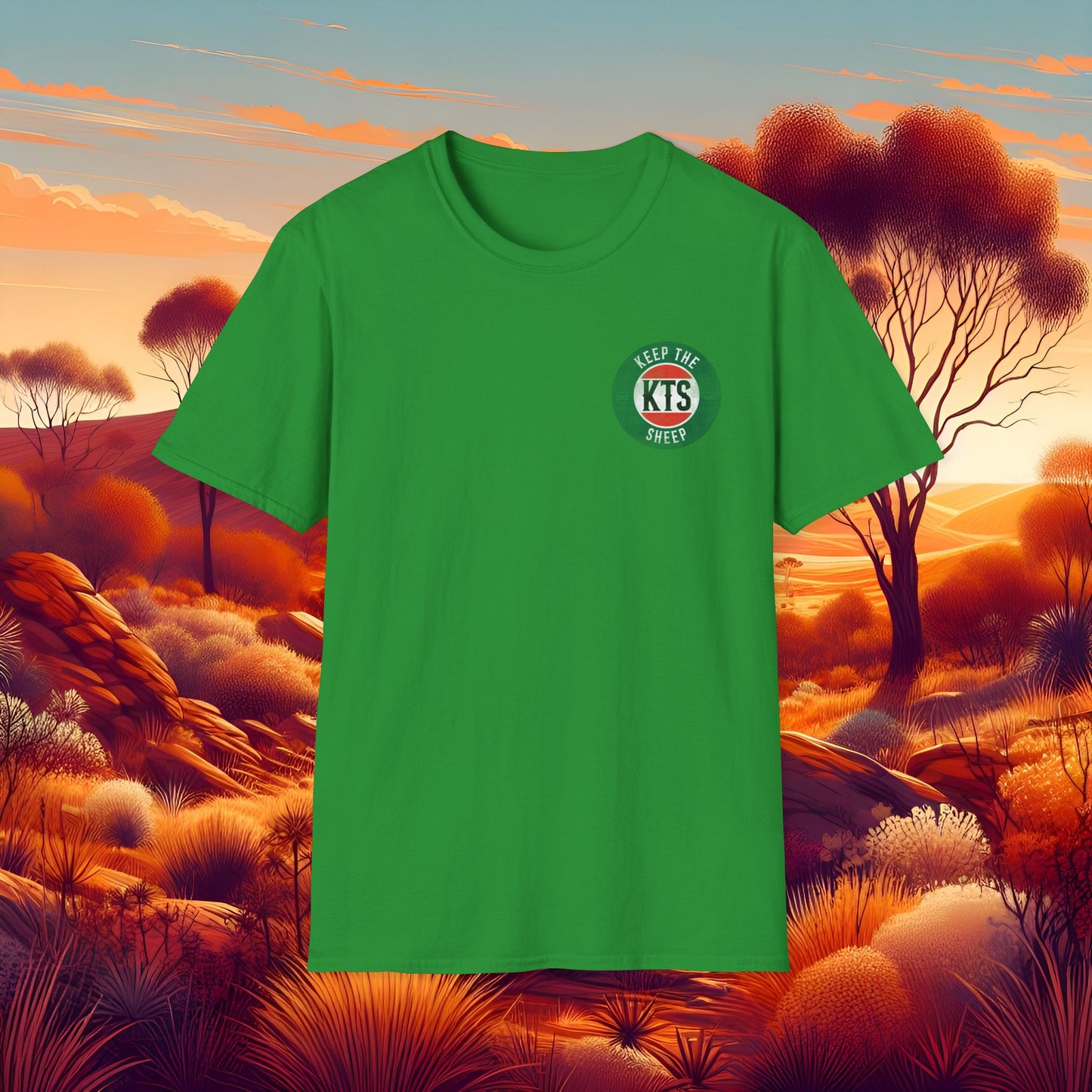 Keep the Sheep #keepthesheep Unisex Softstyle T-Shirt - Bold Graphic Tee for Keep the Sheep movement