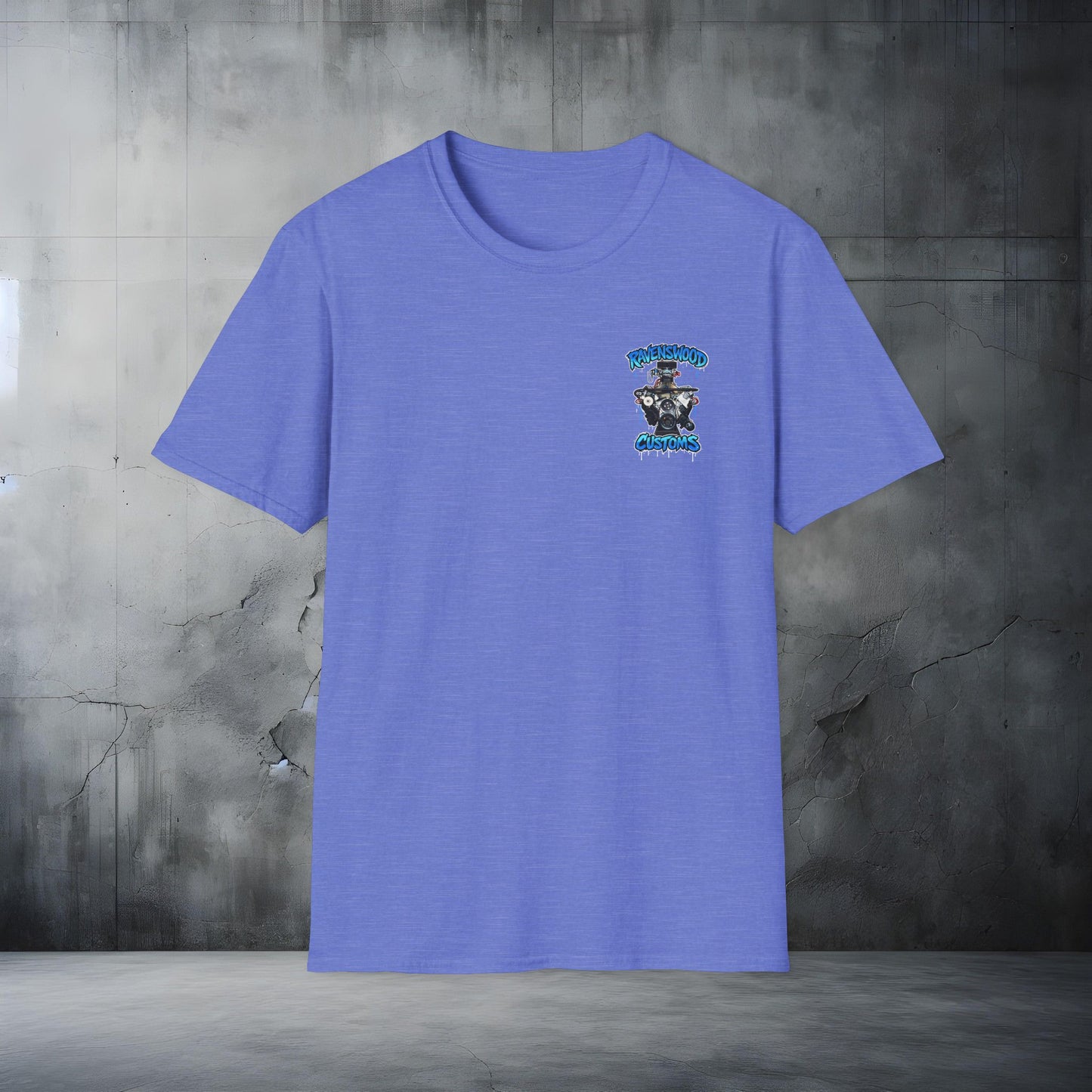 Ravenswood Customs 385ci Holden V8 Engine Graphic T-Shirt