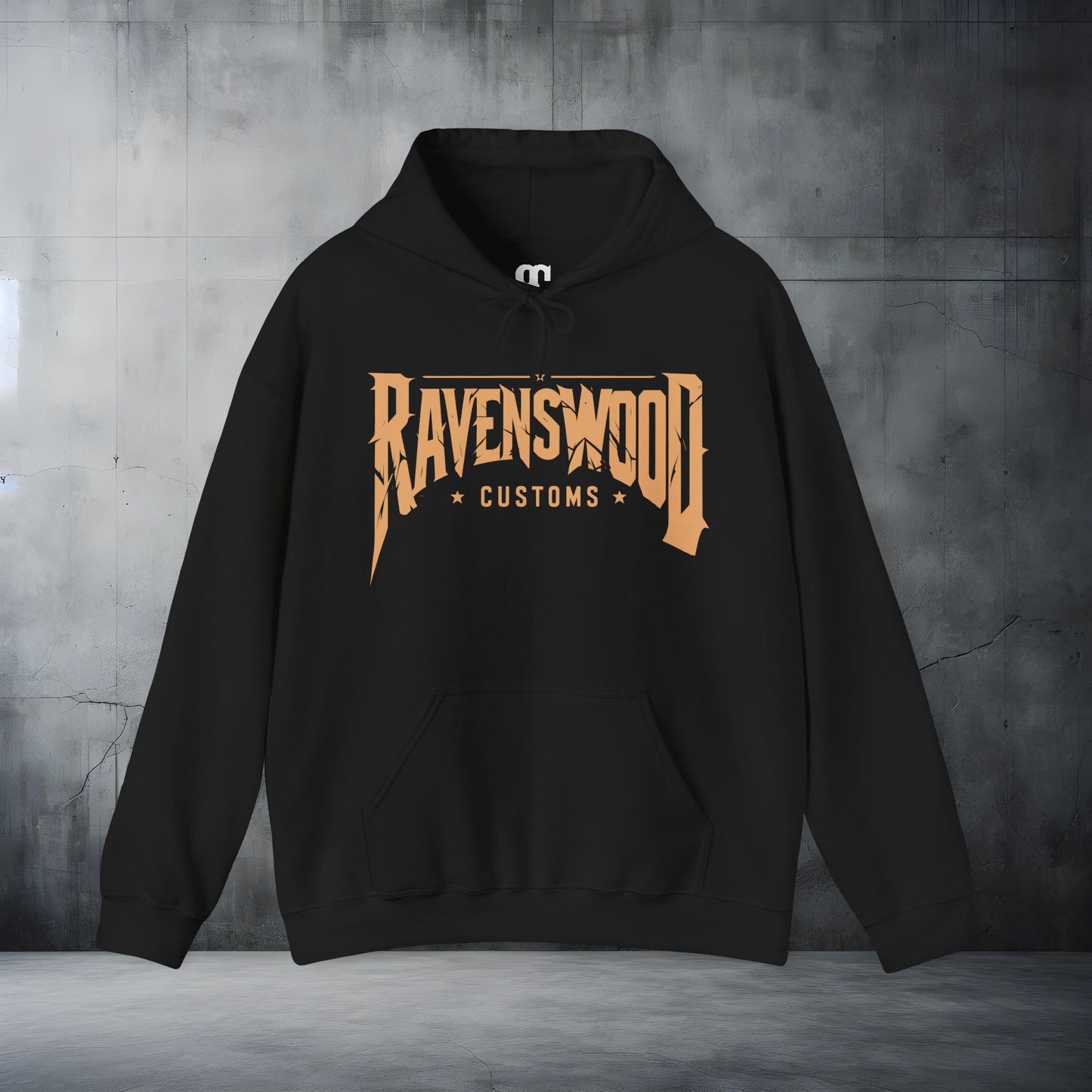 Ravenswood Customs Skull Vtwin Unisex Heavy Blend™ Hooded Sweatshirt