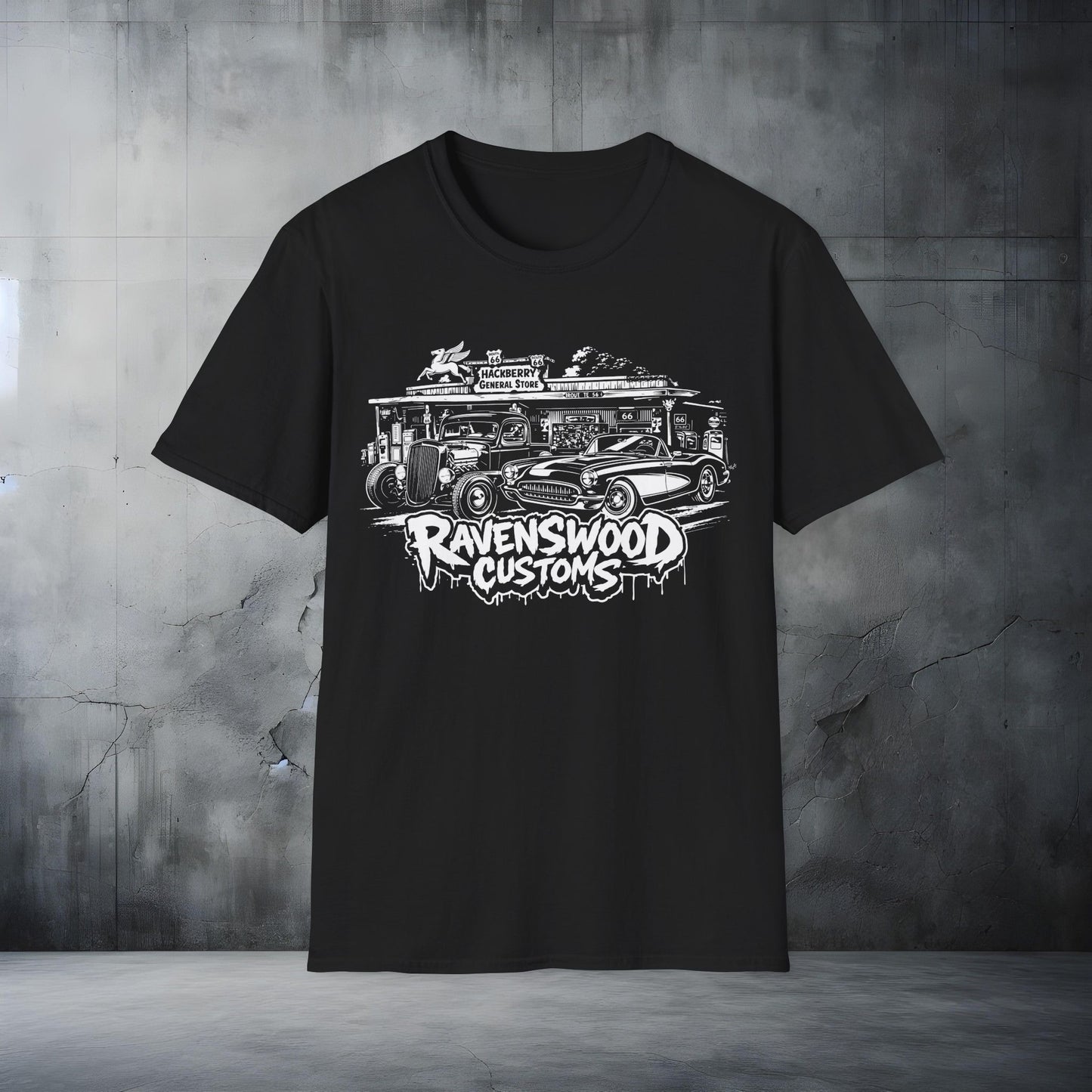 Ravenswood Customs Hackberry Store T-Shirt