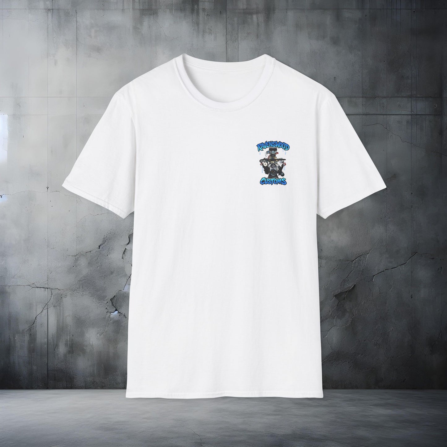 Ravenswood Customs 385ci Holden V8 Engine Graphic T-Shirt