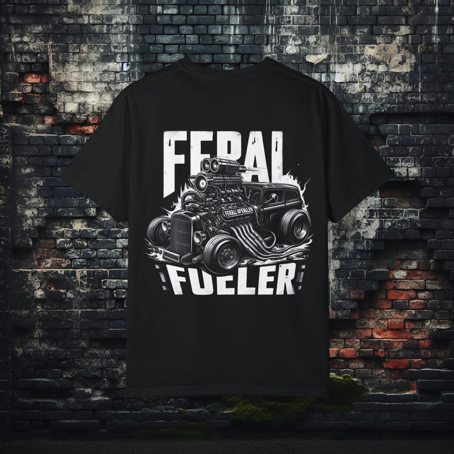 Feral Fueler Unisex Garment-Dyed T-shirt