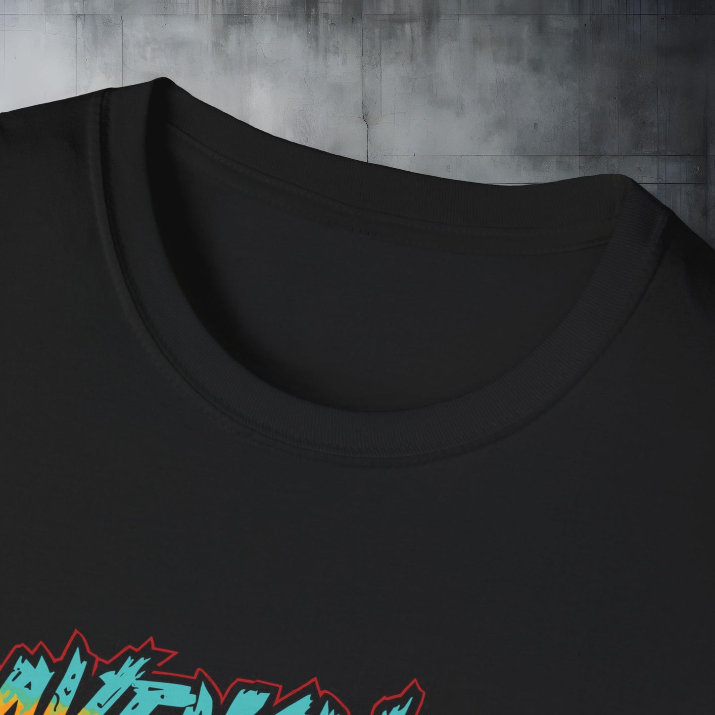 Ravenswood Classic Truck T-Shirt – Retro Neon Car Graphic Tee