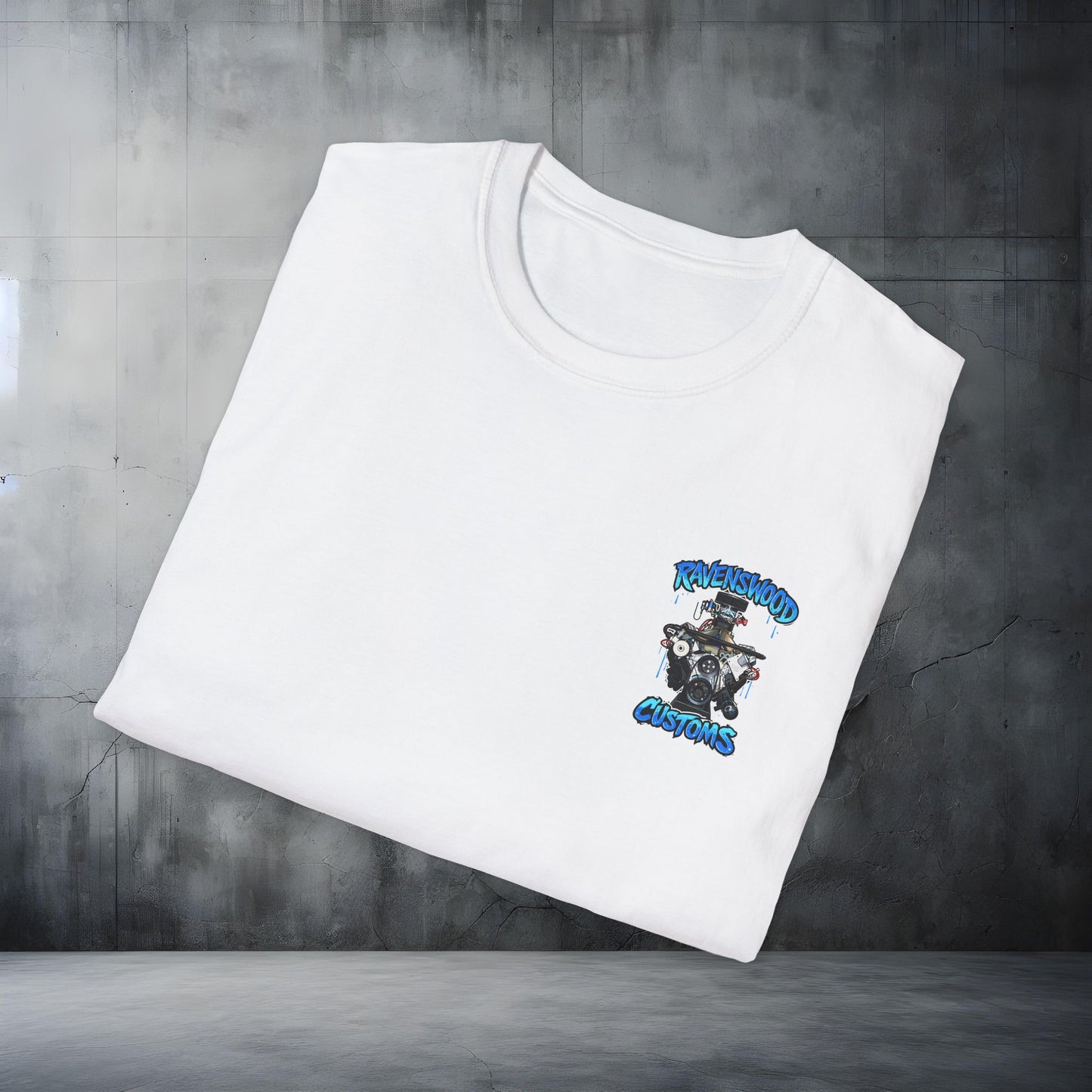 Ravenswood Customs 385ci Holden V8 Engine Graphic T-Shirt