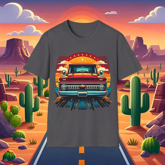 Toon Chevy 1 Unisex Softstyle T-Shirt