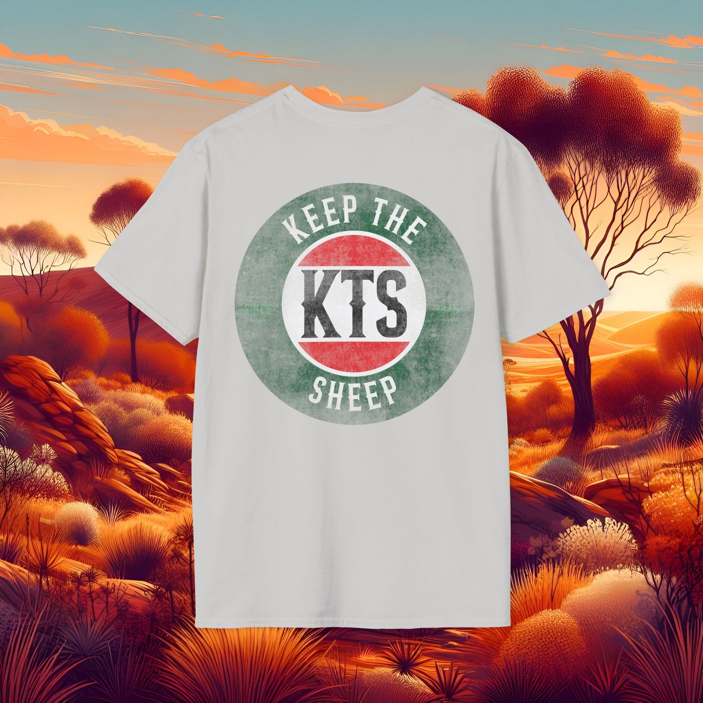 Keep the Sheep #keepthesheep Unisex Softstyle T-Shirt - Bold Graphic Tee for Keep the Sheep movement