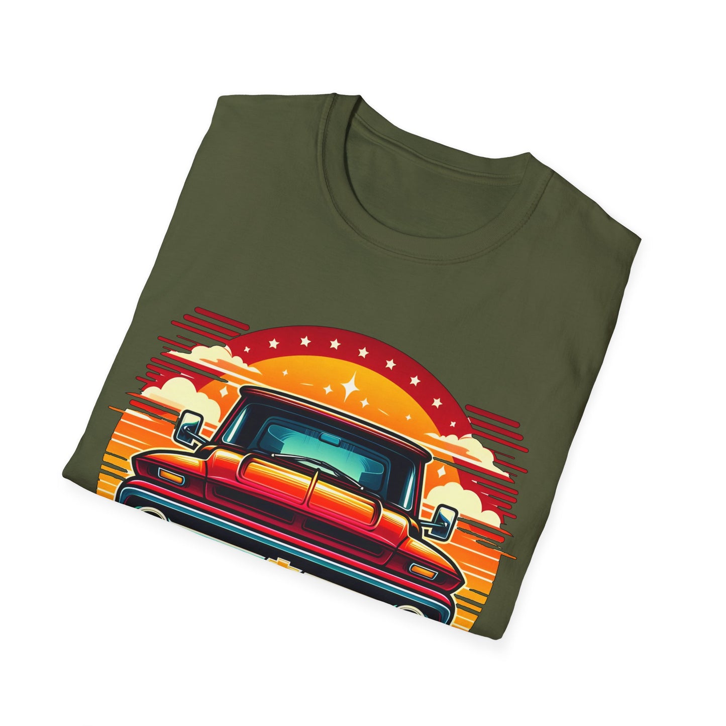 Toon Chevy 1 Unisex Softstyle T-Shirt