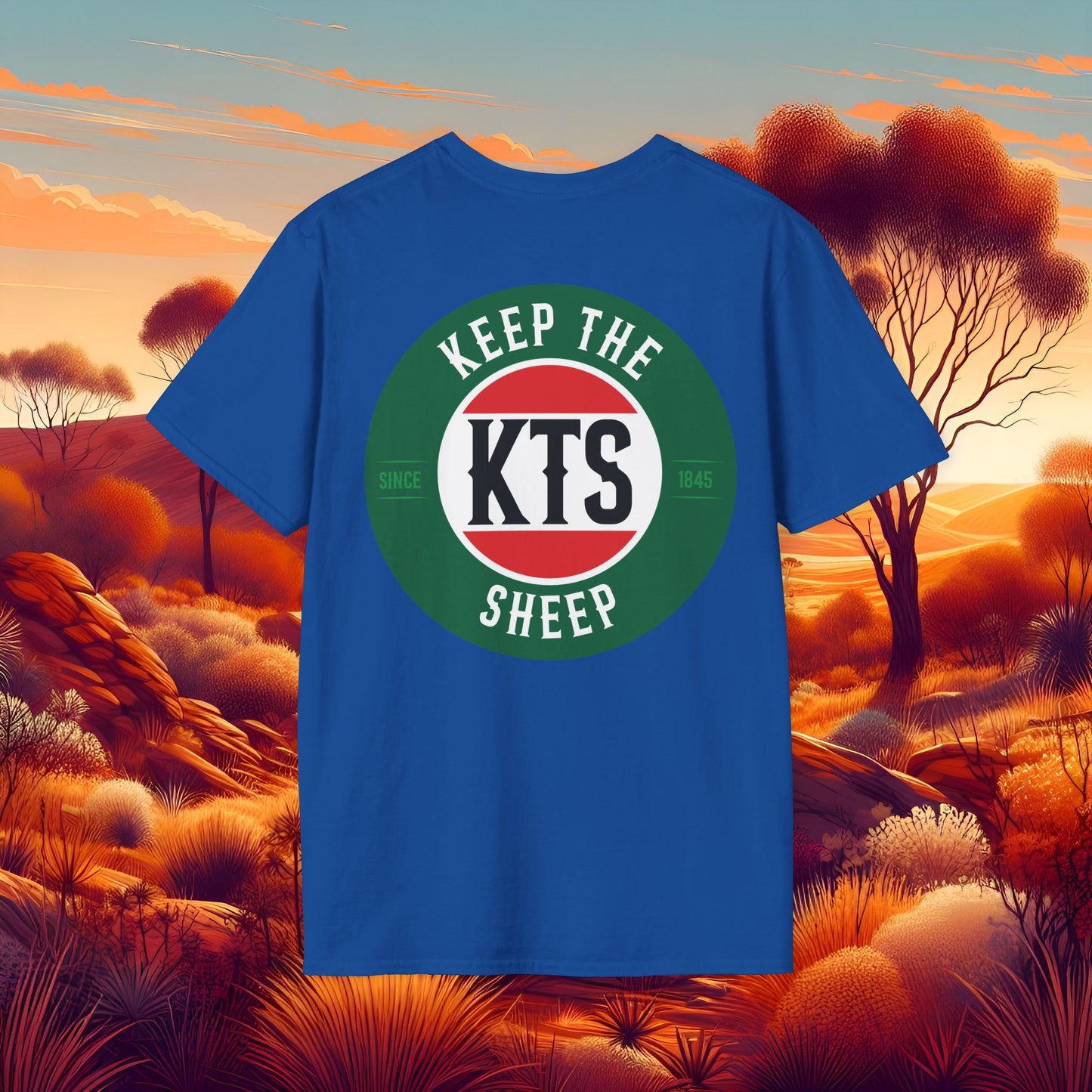 Keep the Sheep #keepthesheep Unisex Softstyle T-Shirt - Bold Graphic Tee for Keep the Sheep movement