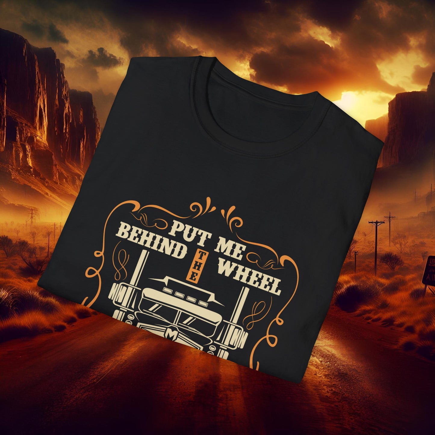 Retro Trucker Unisex Softstyle T-Shirt