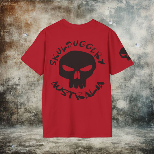 Skulduggery Australia Skull T-Shirt