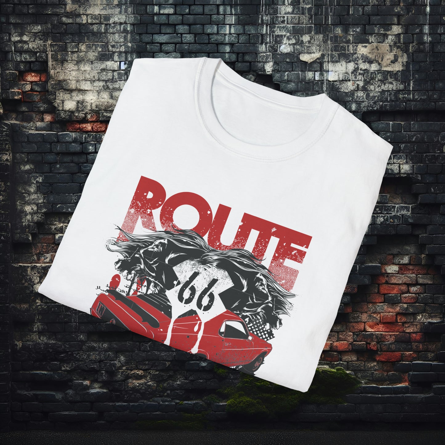 Route 66 Unisex Softstyle T-Shirt