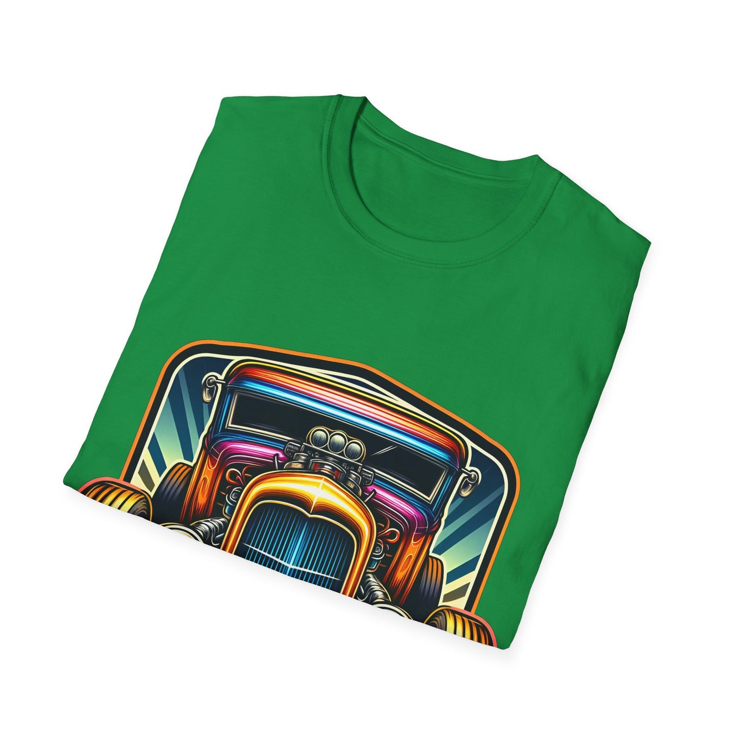 Toon Hot Rod 2 Unisex Softstyle T-Shirt