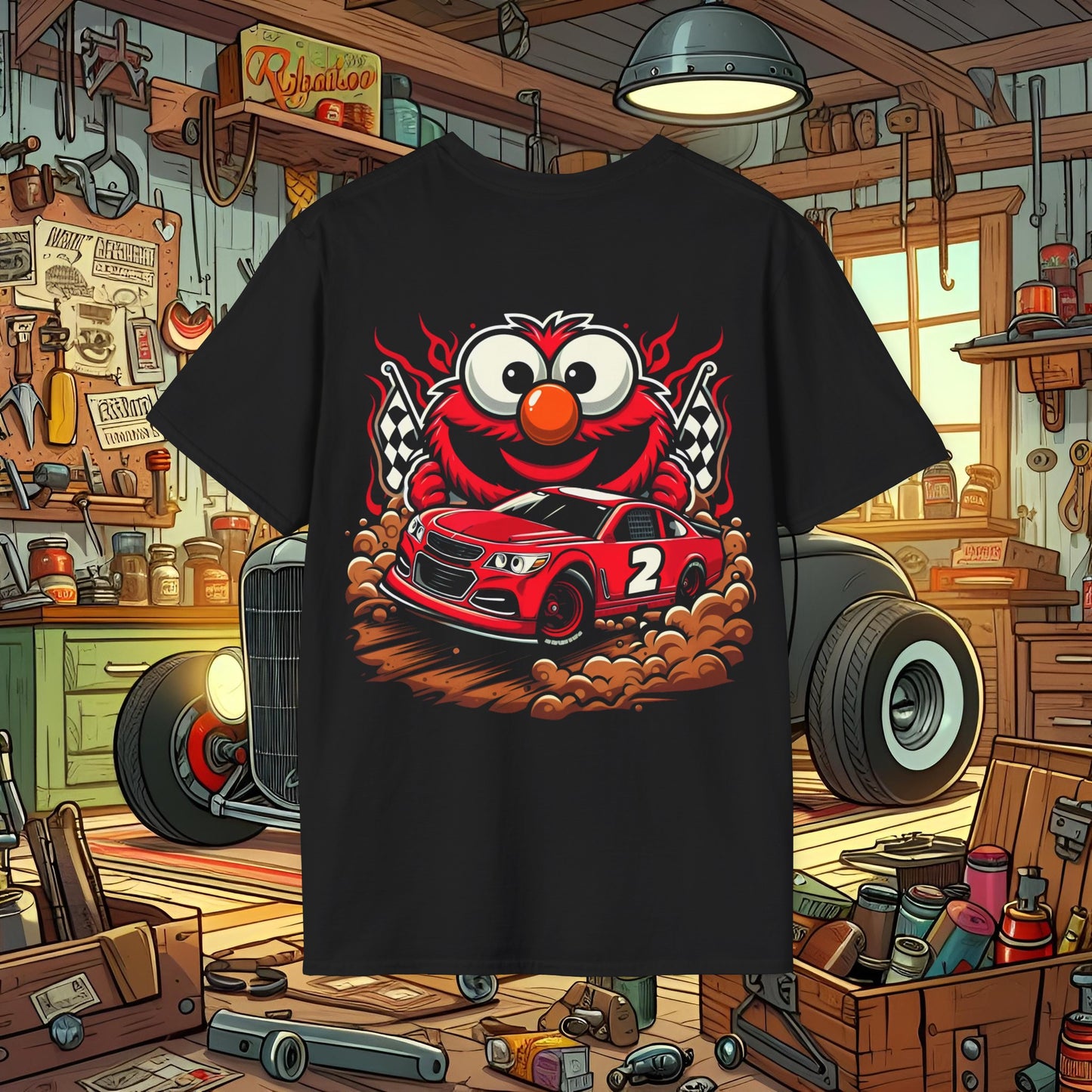 Elmo 2 Unisex Softstyle T-Shirt