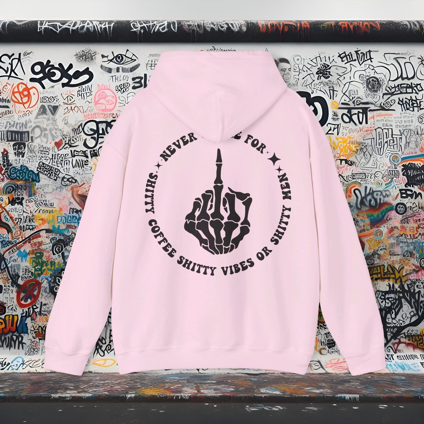 Never Settle Unisex Heavy Blend™ Hooded Sweatshirt