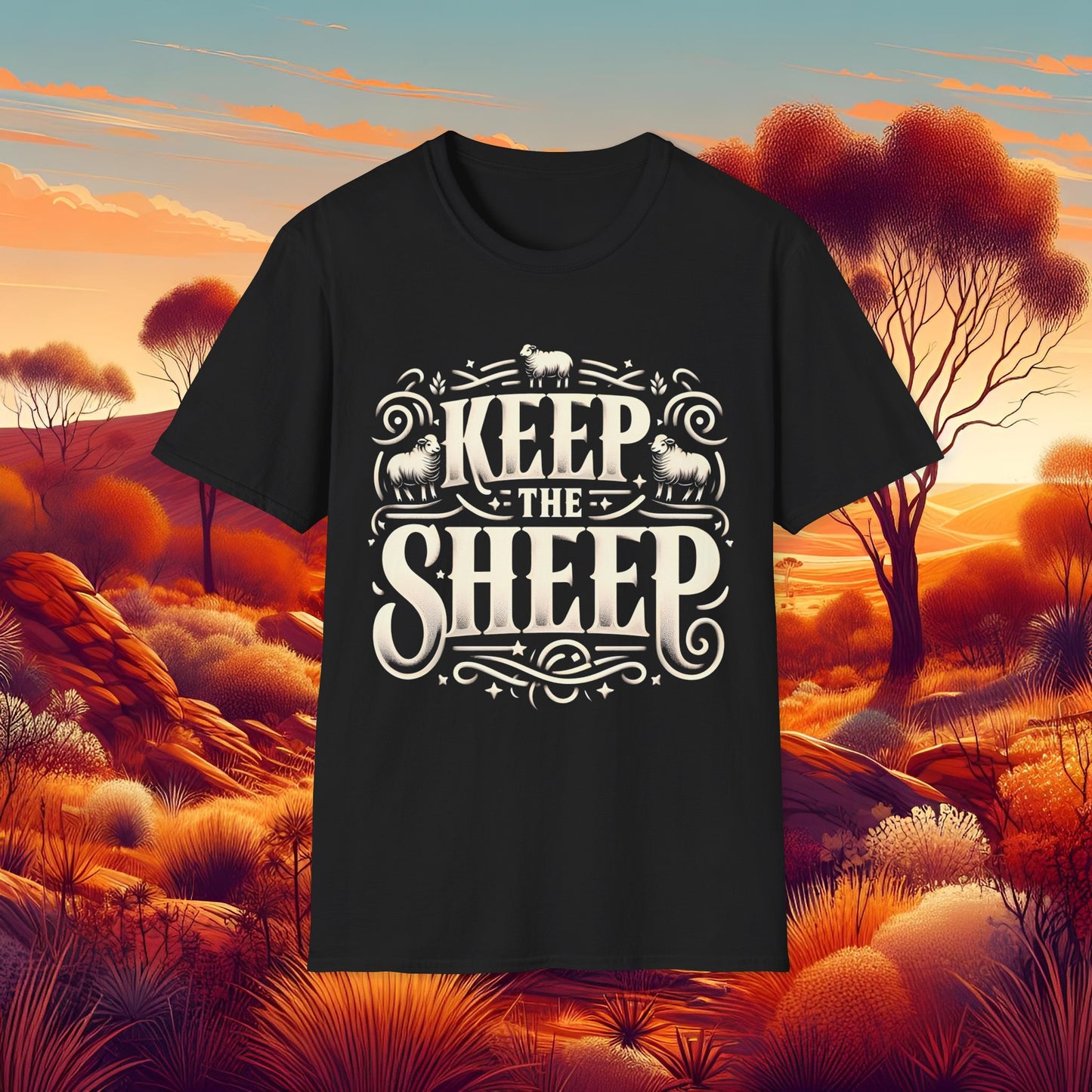 Keep the Sheep Unisex Softstyle T-Shirt