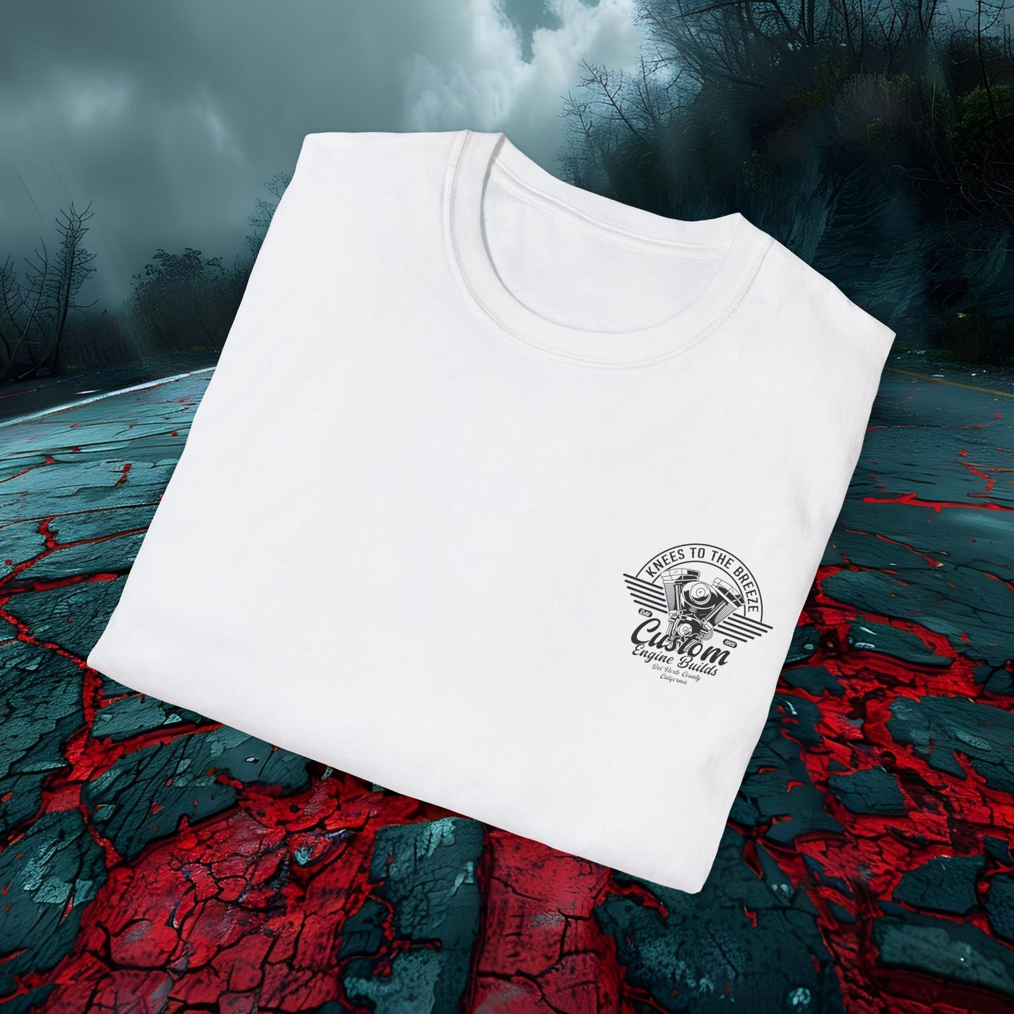 Knees to the Breeze Unisex Softstyle T-Shirt