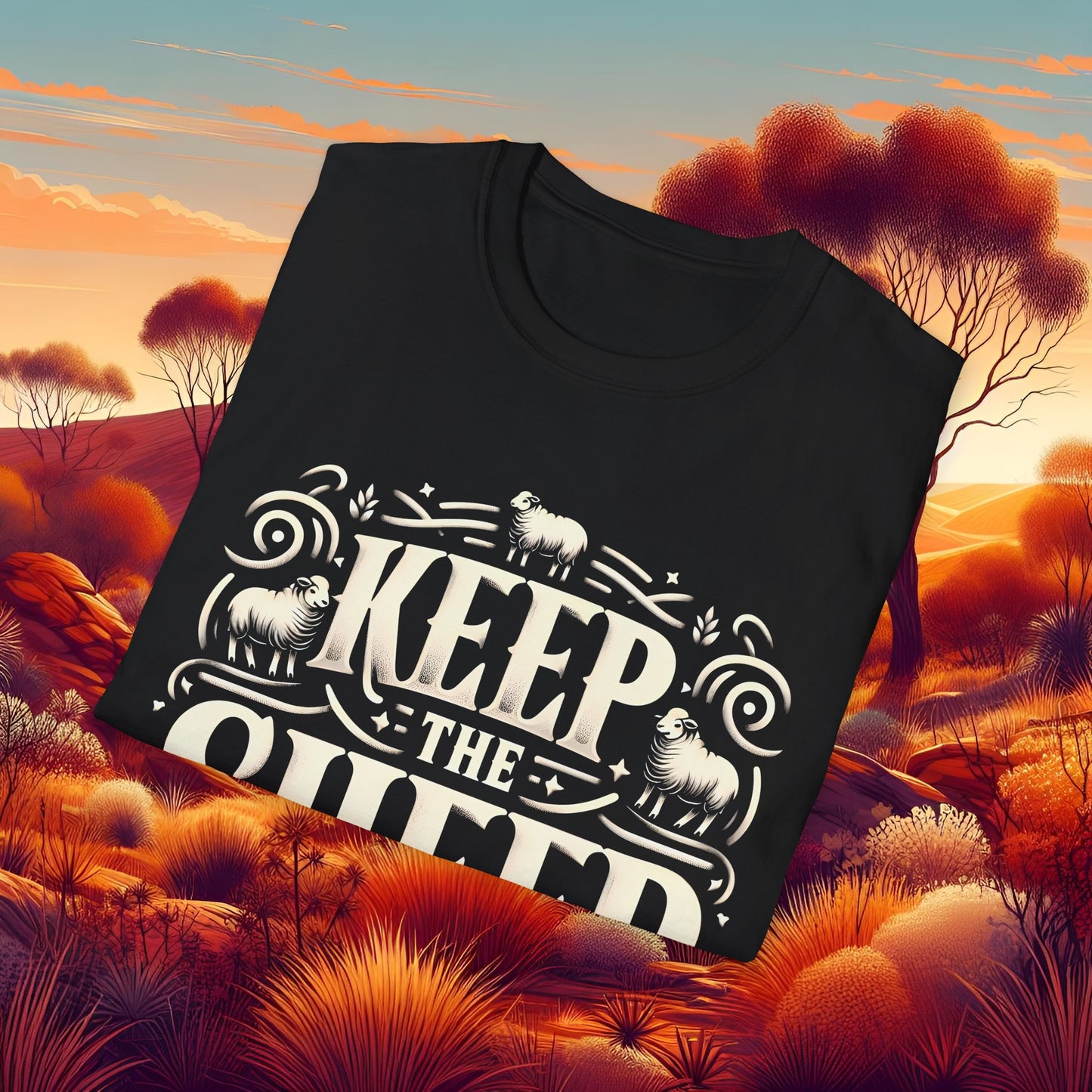 Keep the Sheep Unisex Softstyle T-Shirt