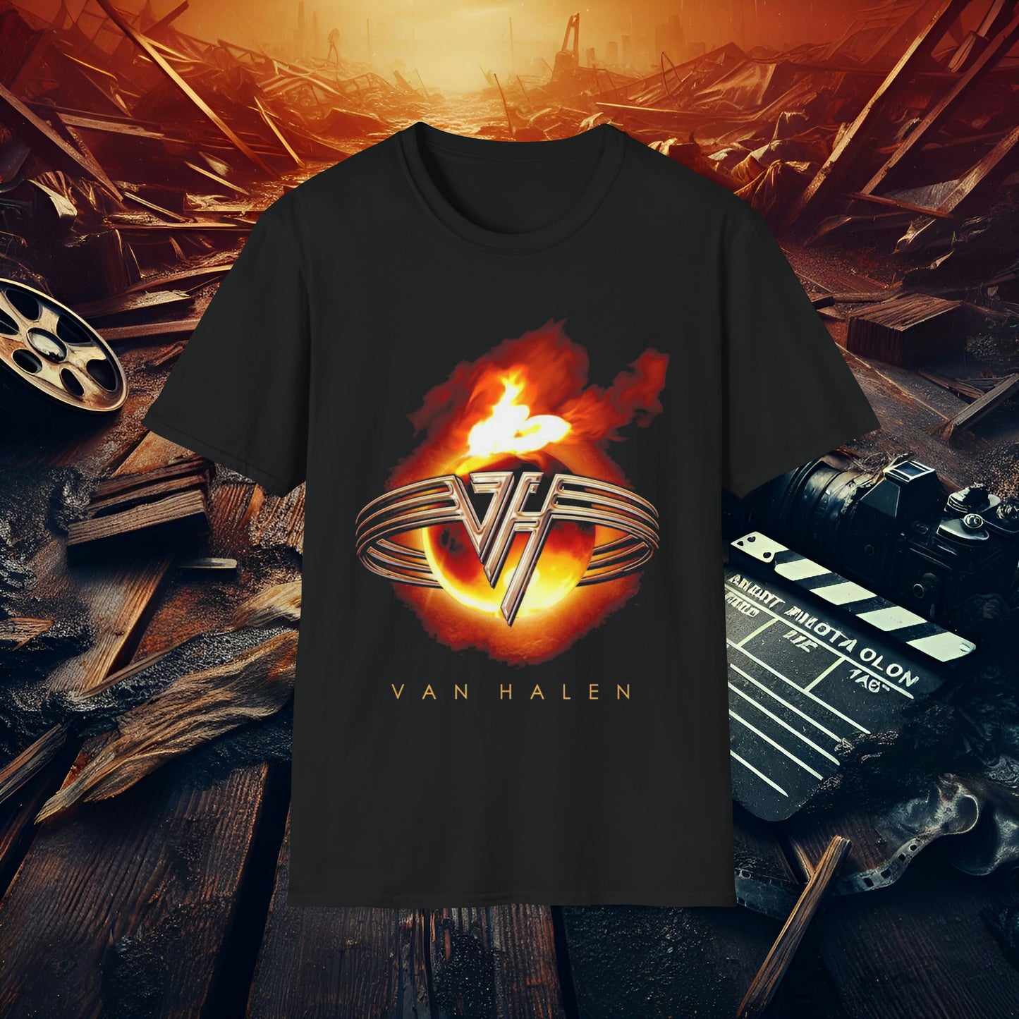 Van Halen Unisex Softstyle T-Shirt