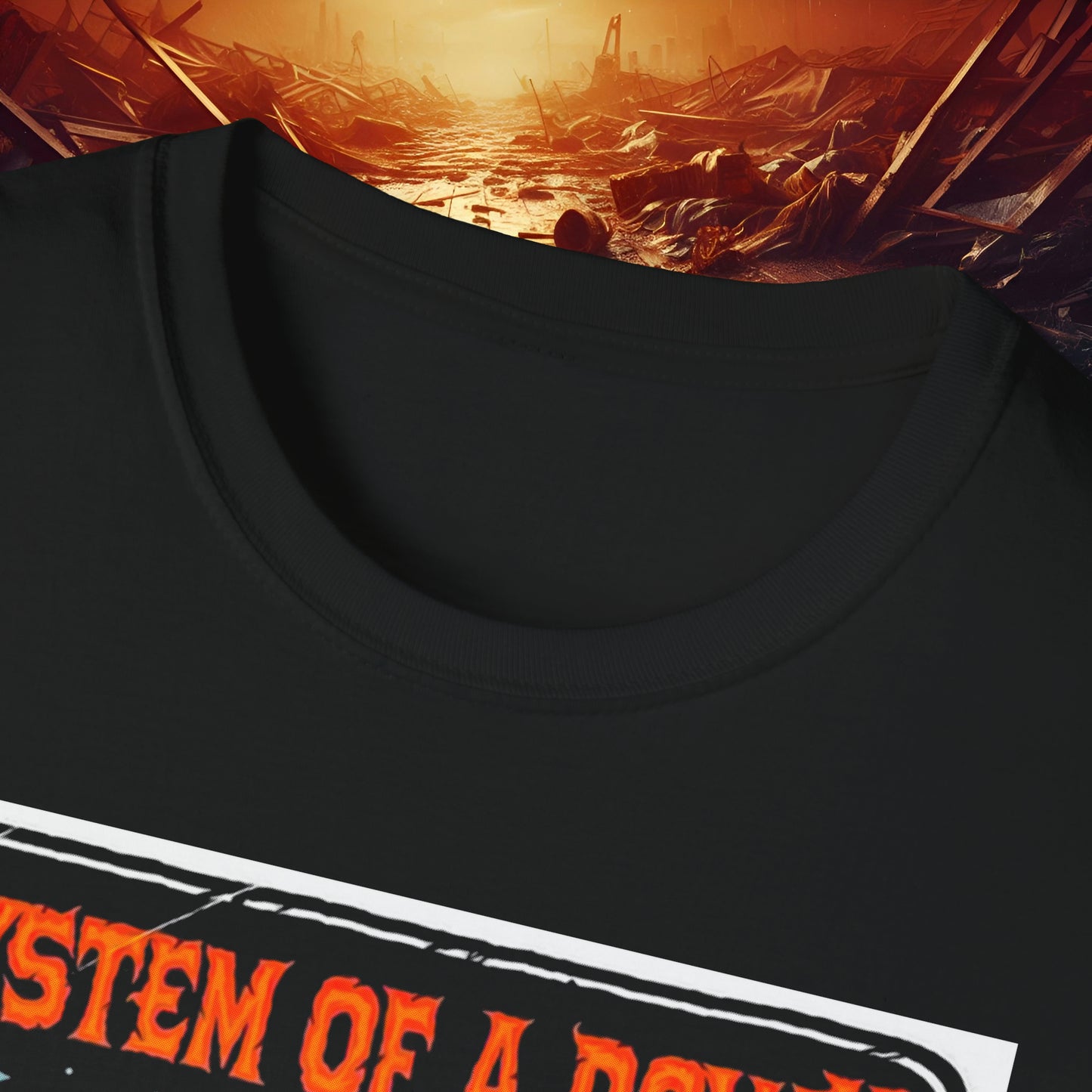 System of a Down Unisex Softstyle T-Shirt