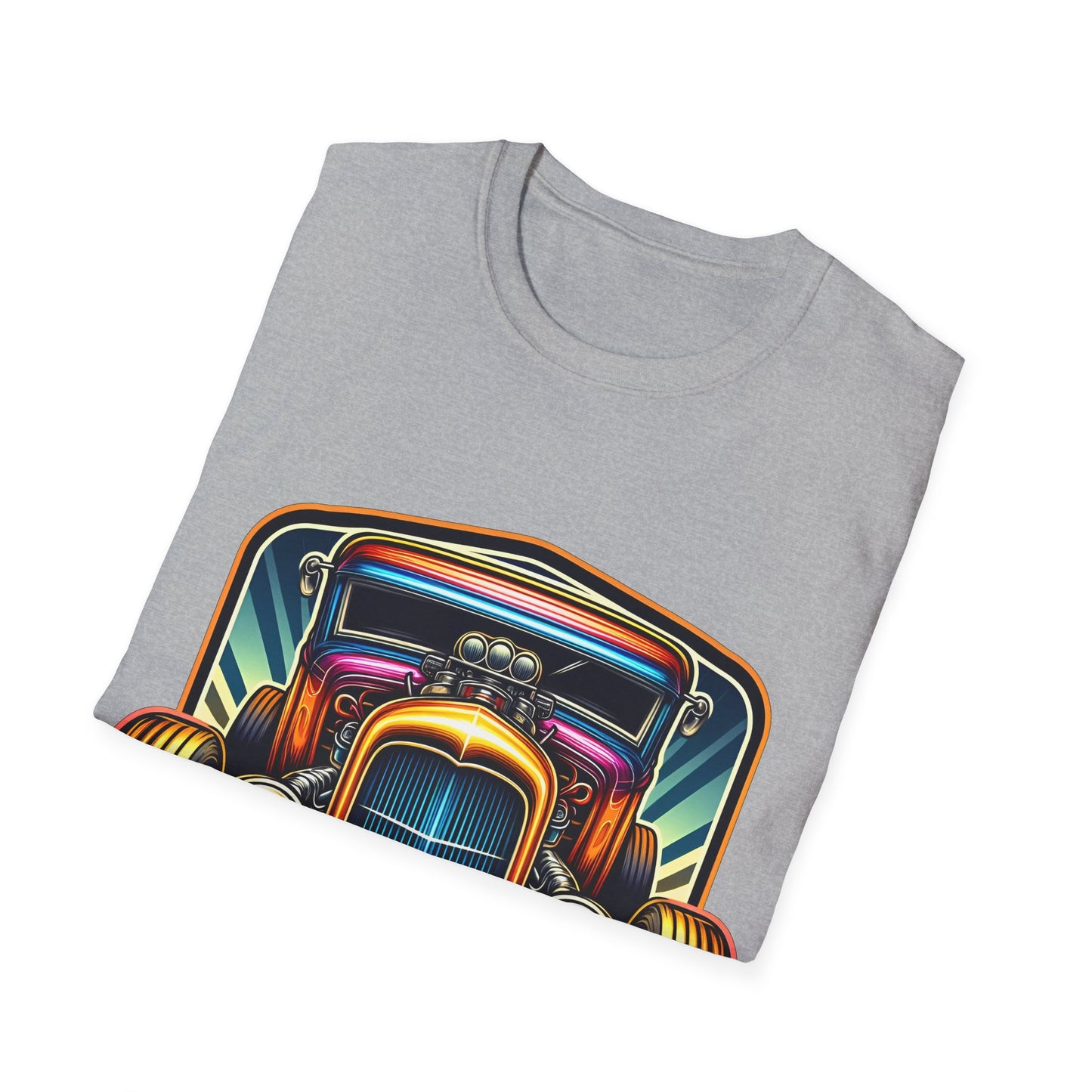 Toon Hot Rod 2 Unisex Softstyle T-Shirt