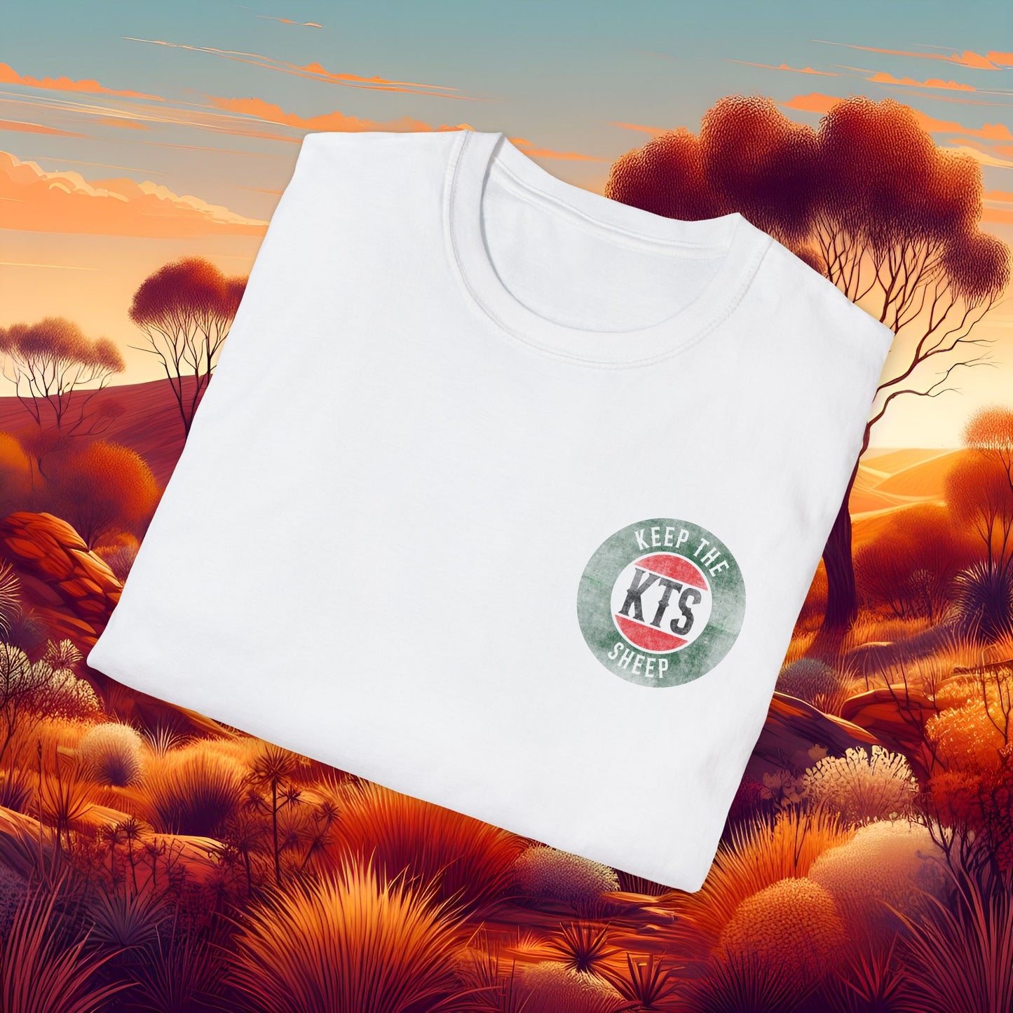 Keep the Sheep #keepthesheep Unisex Softstyle T-Shirt - Bold Graphic Tee for Keep the Sheep movement