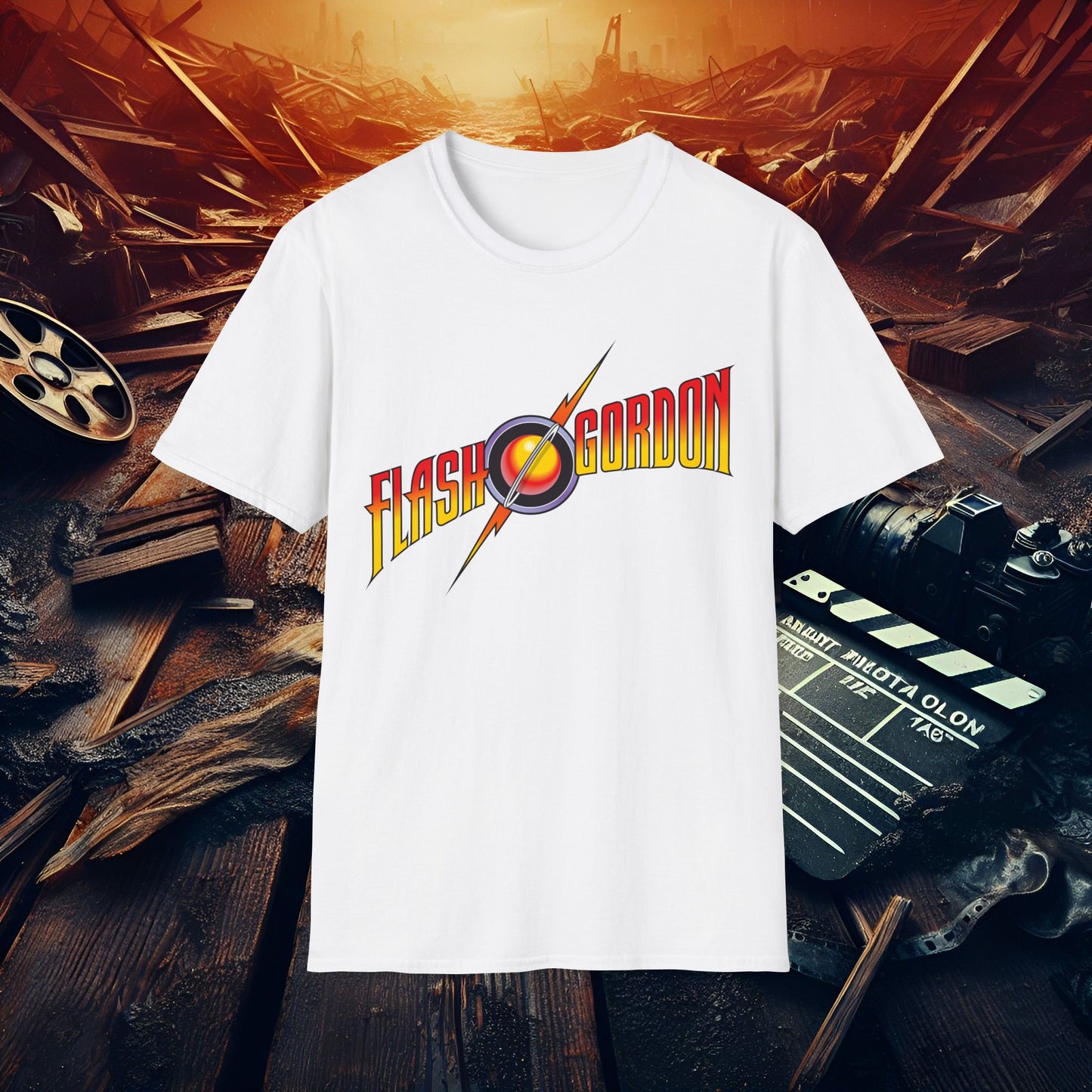 Flash Gordon Unisex Softstyle T-Shirt