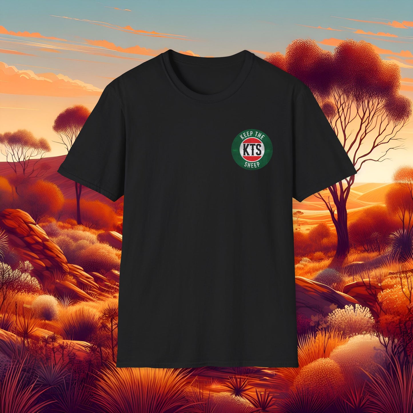 Keep the Sheep #keepthesheep Unisex Softstyle T-Shirt - Bold Graphic Tee for Keep the Sheep movement