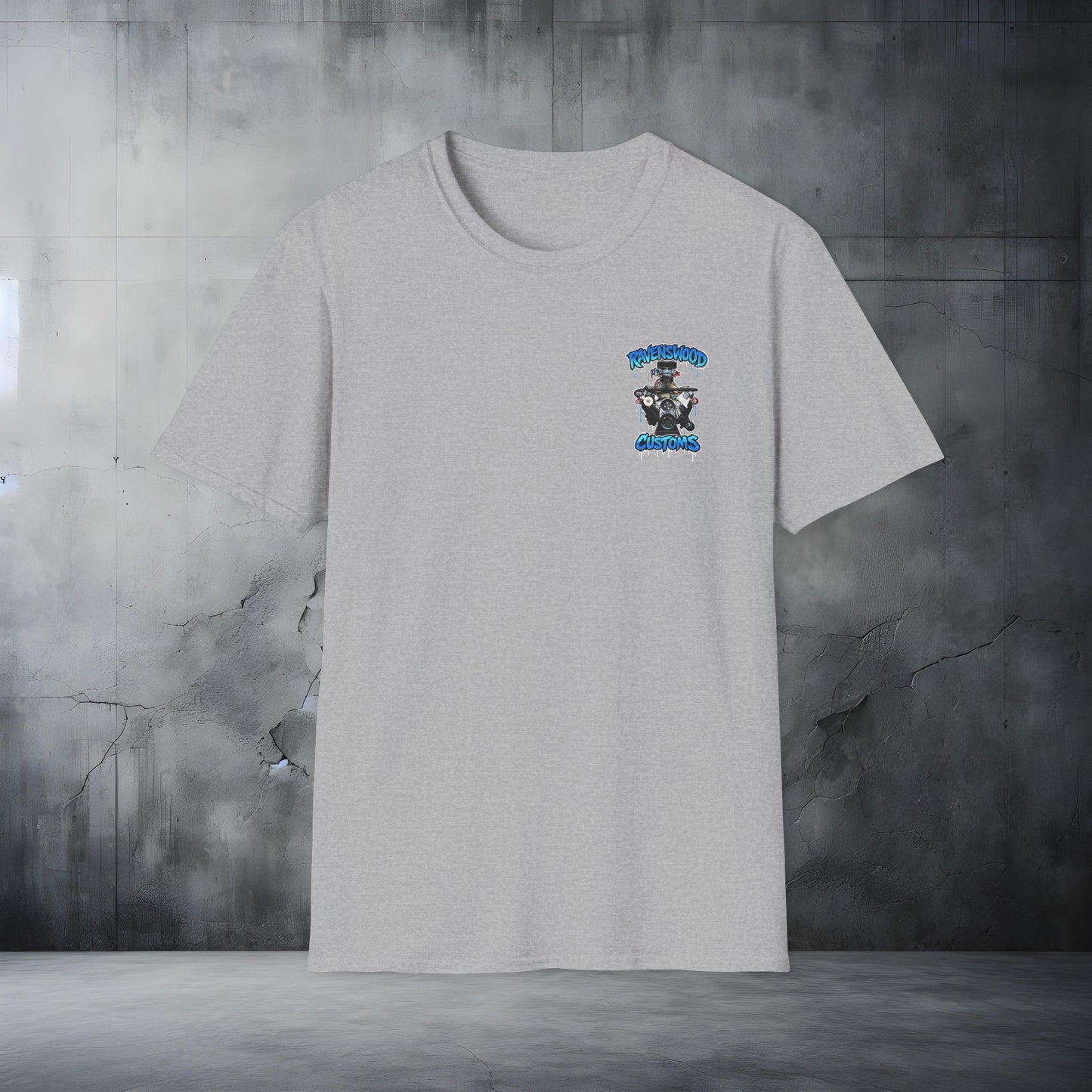 Ravenswood Customs 385ci Holden V8 Engine Graphic T-Shirt