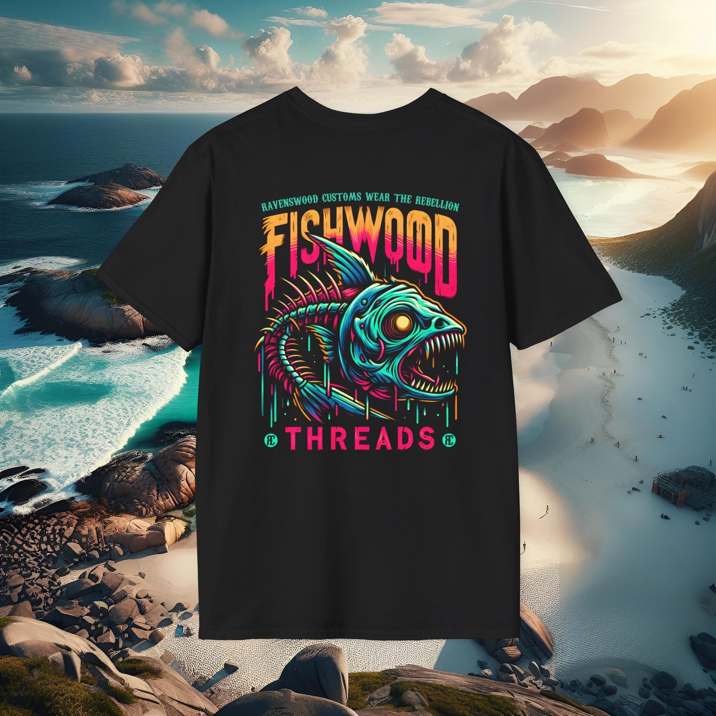 Fishwood Threads 8 Unisex Softstyle T-Shirt